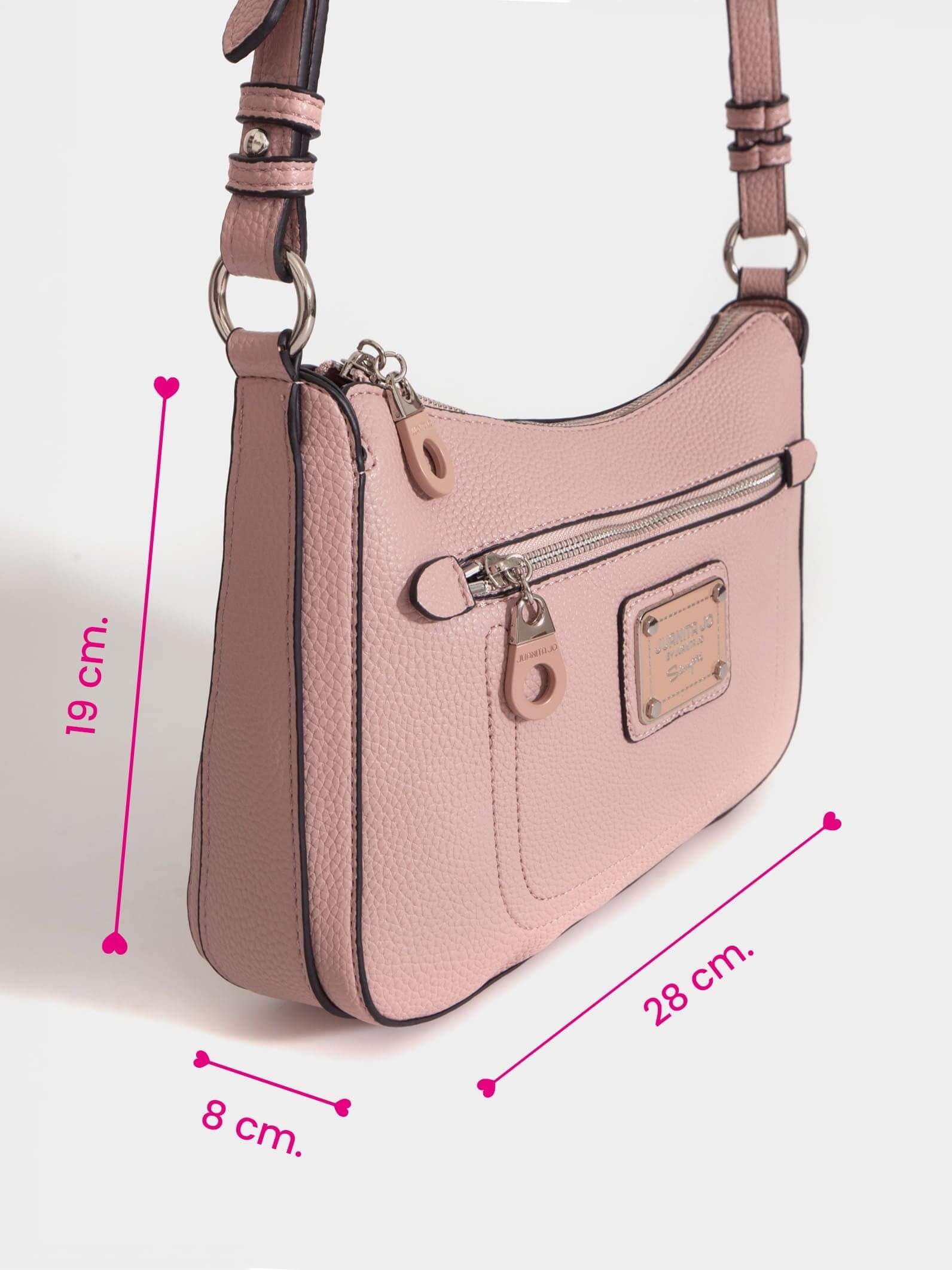Bandolera rosa Milán