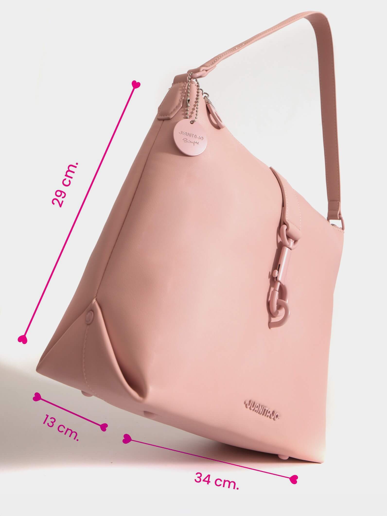 Cartera rosa Ferrara