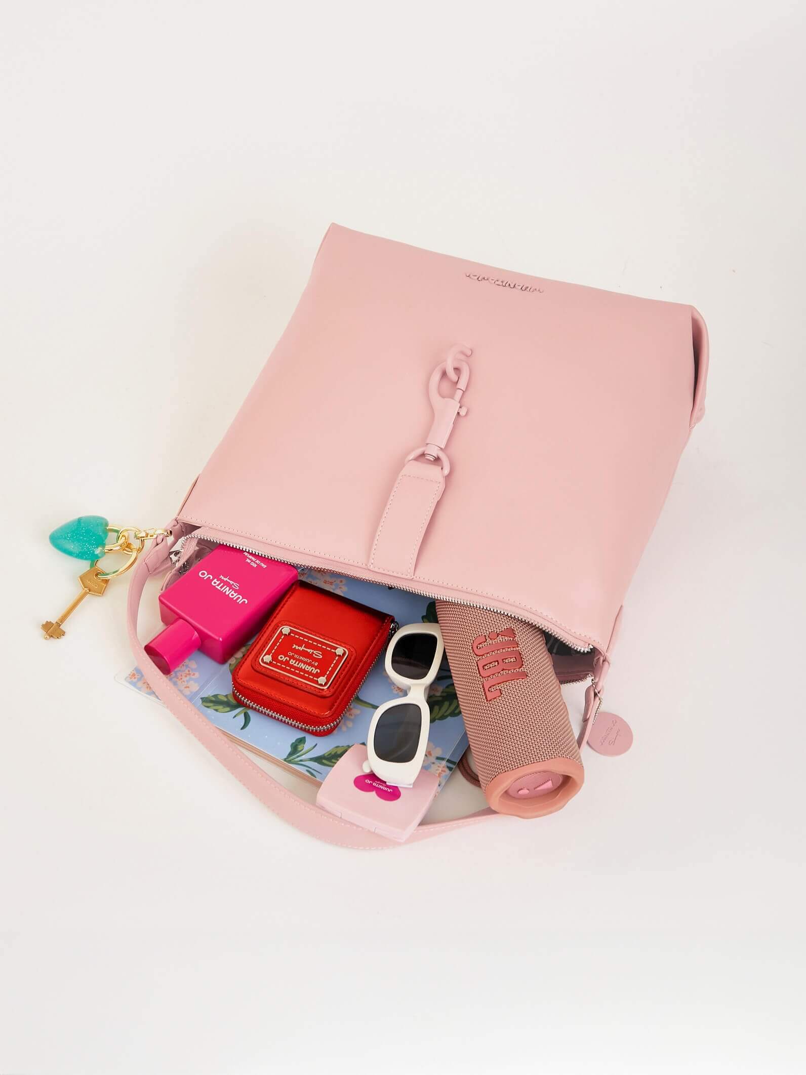 Cartera rosa Ferrara
