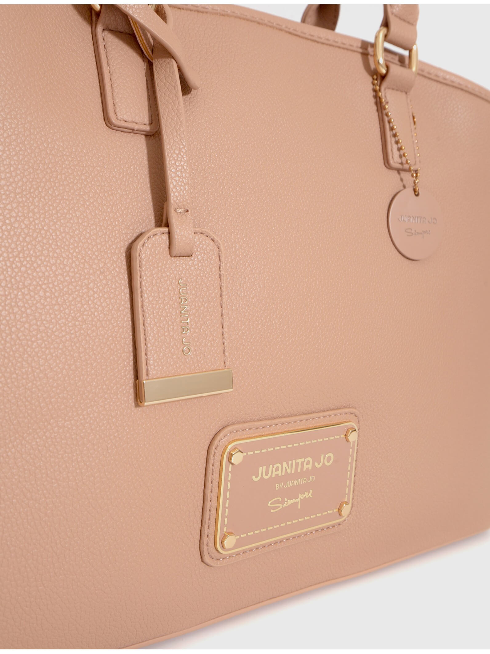 Cartera de mano grande nude Venecia