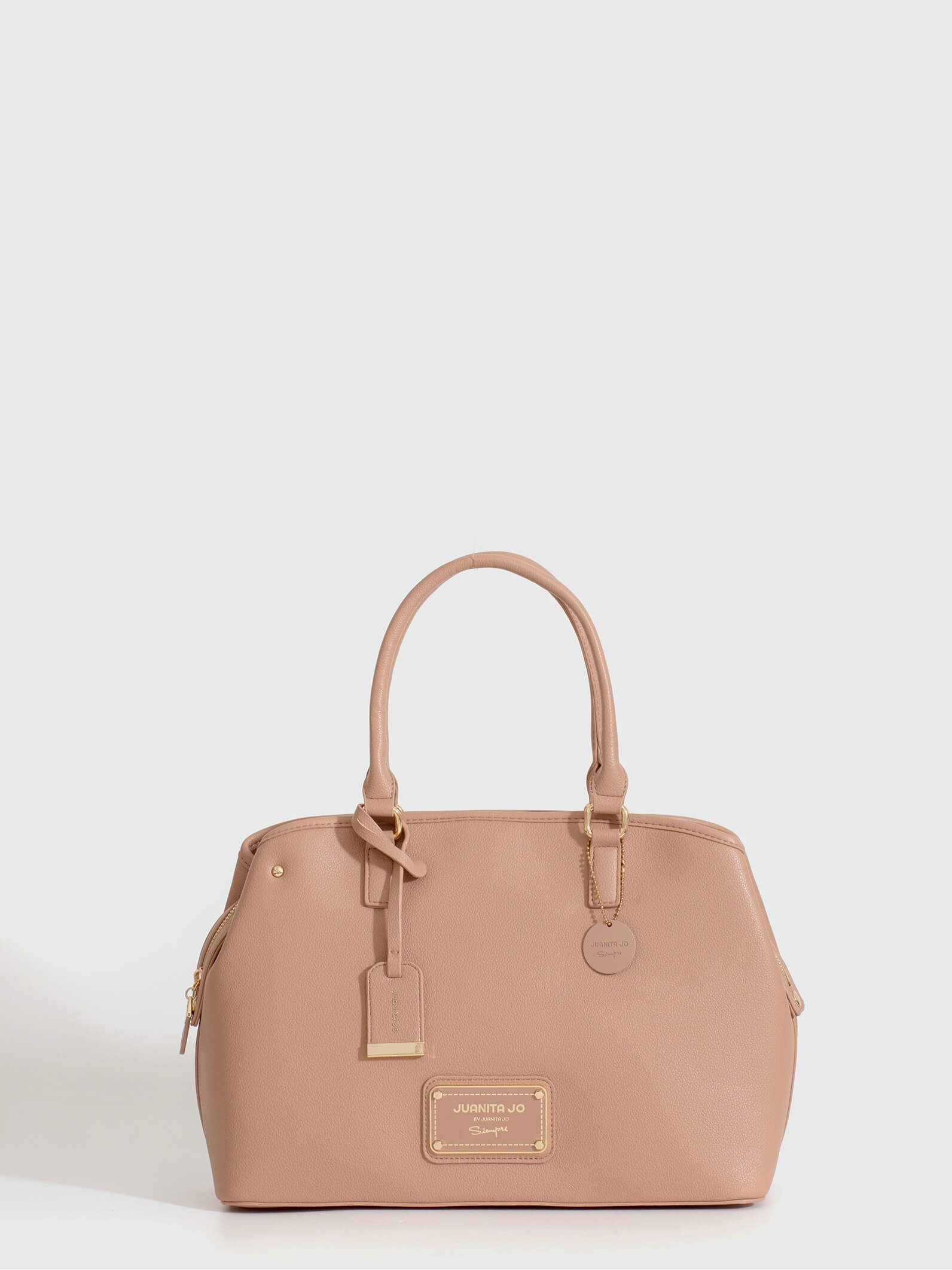 Cartera de mano grande nude Venecia