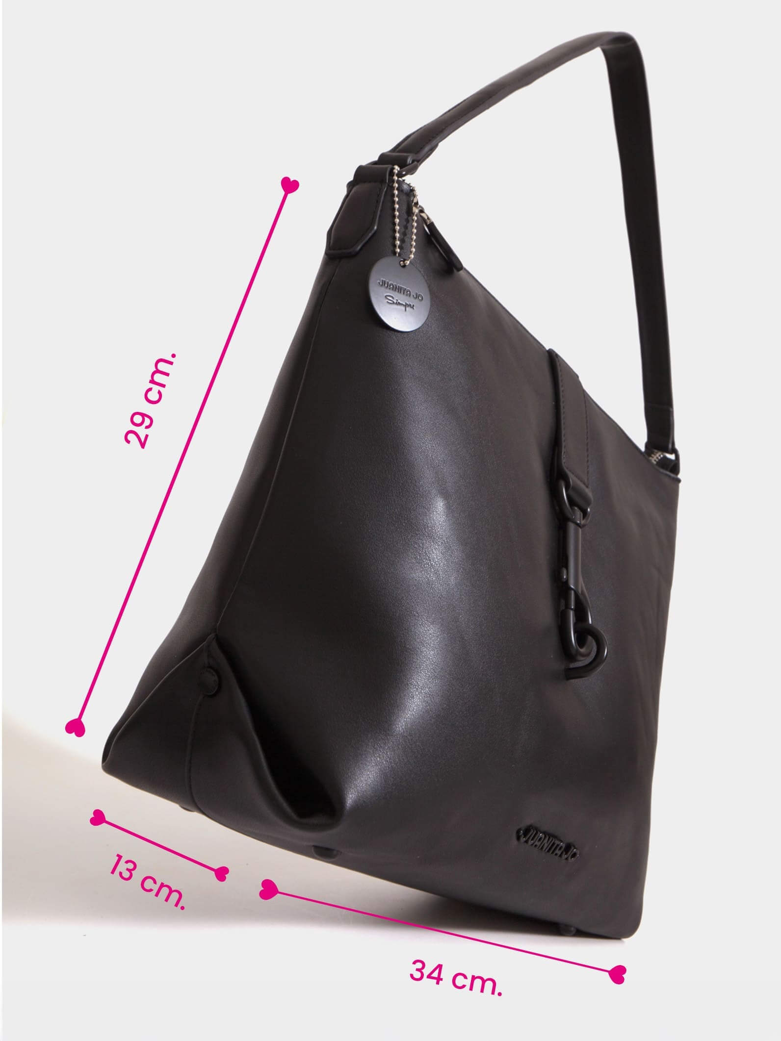 Cartera negra Ferrara