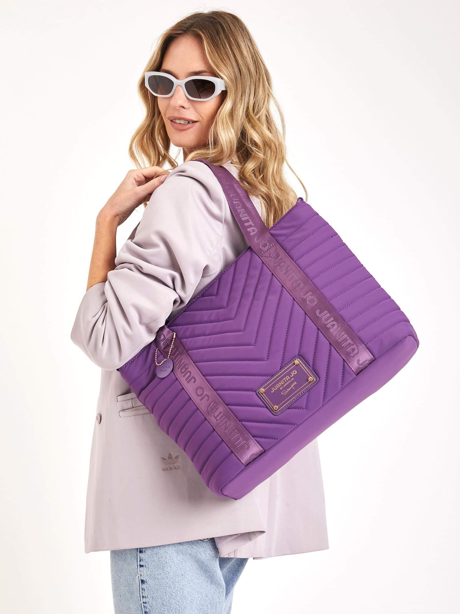 Cartera violeta Ivy