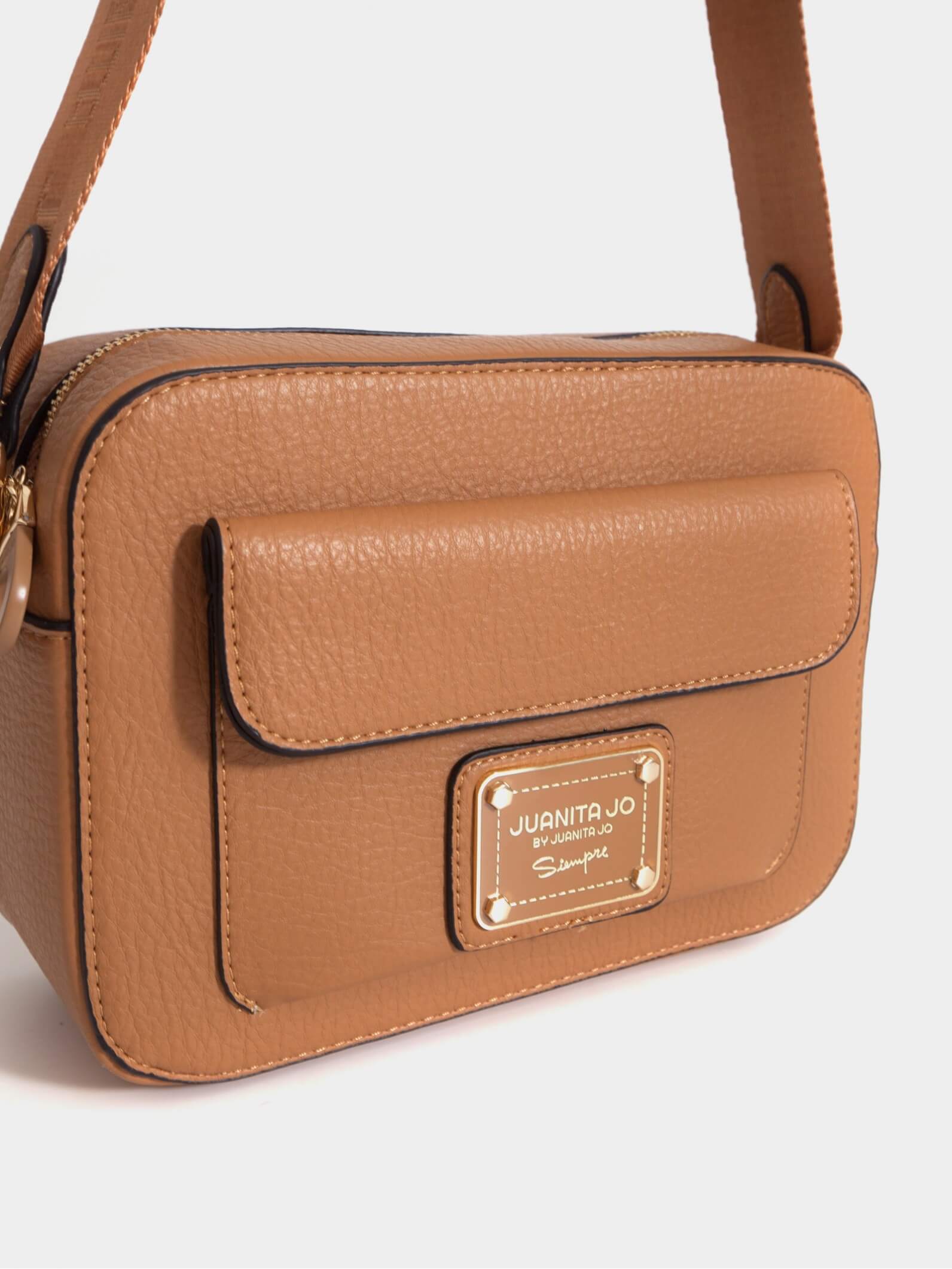 Bandolera camel Emma