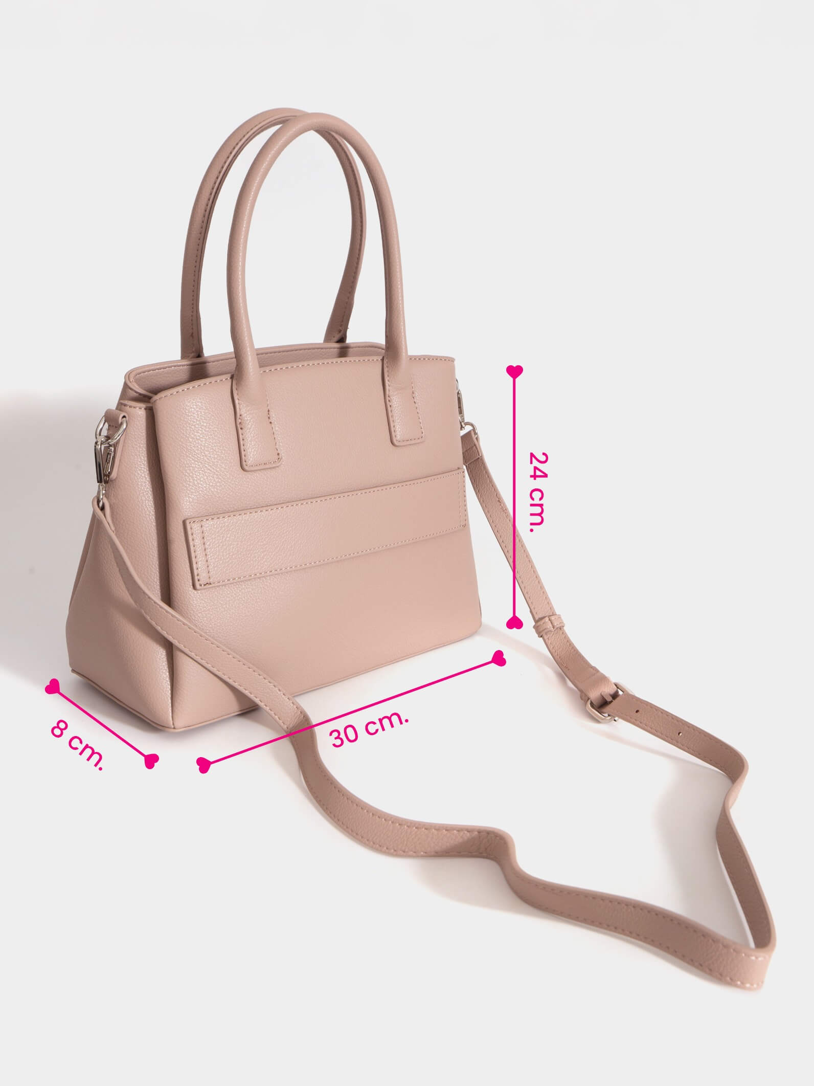 Carteras de mano nude Ana