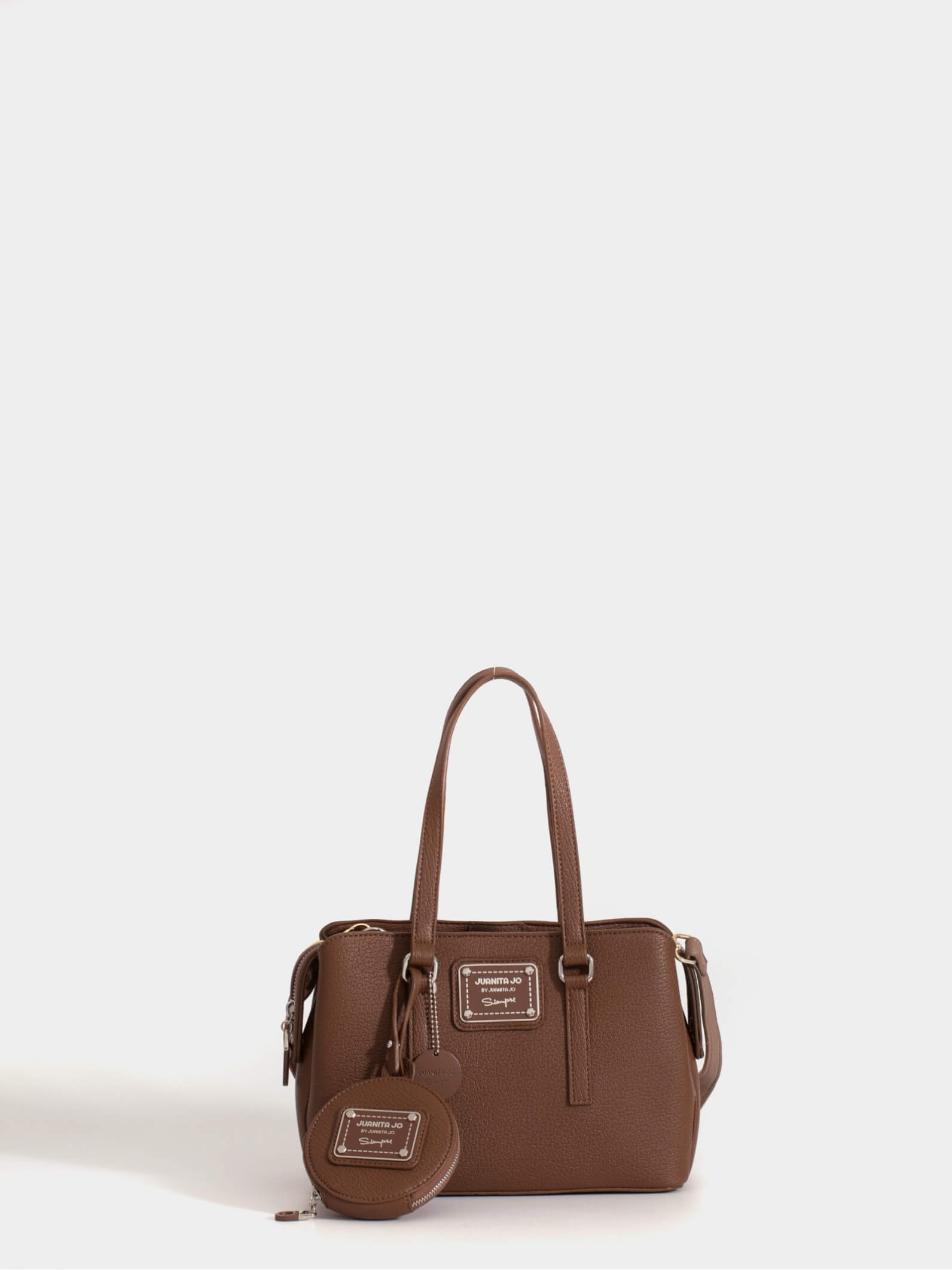 Cartera mediana marrón Julieta