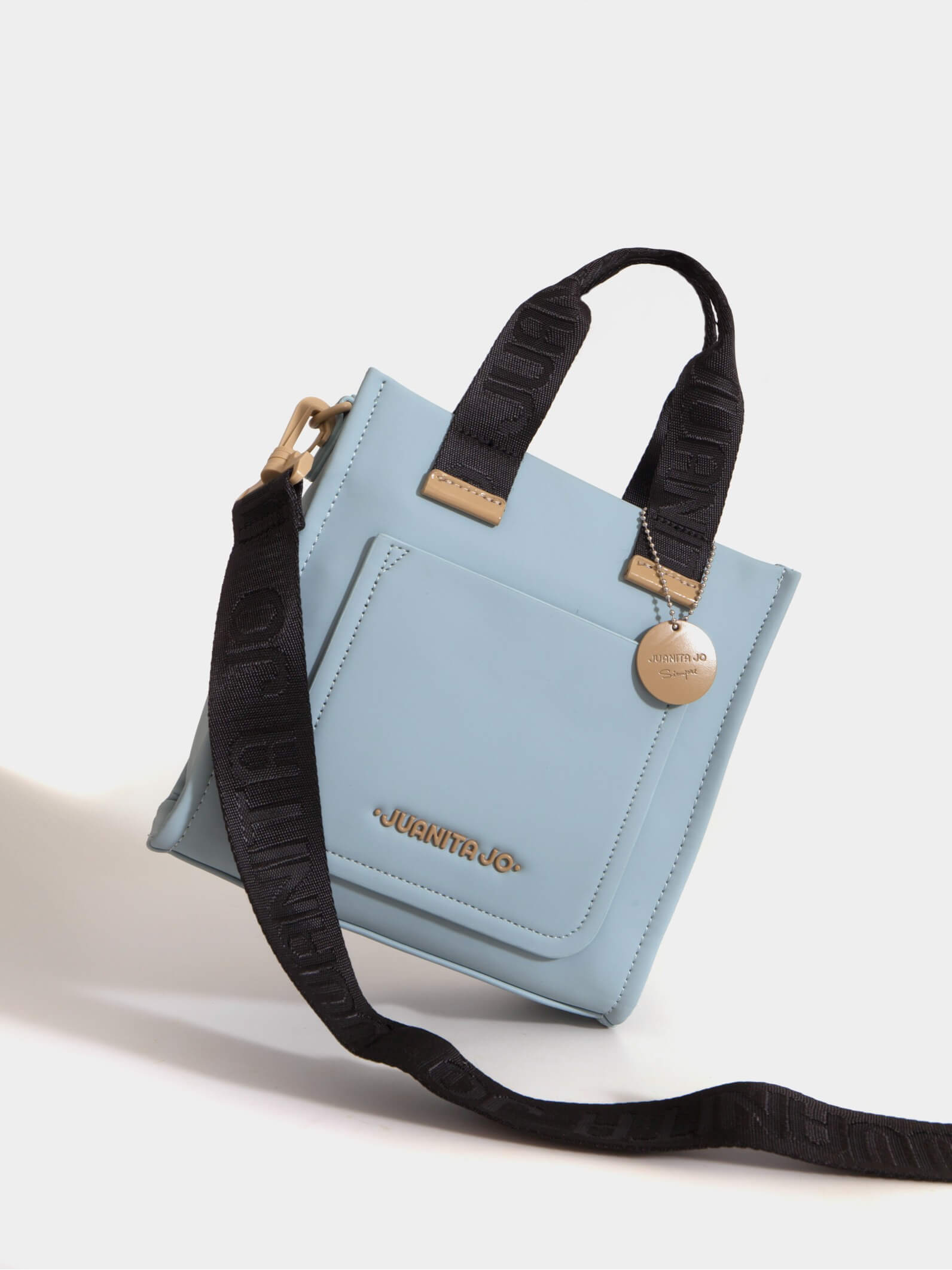 Cartera celeste chica Helena