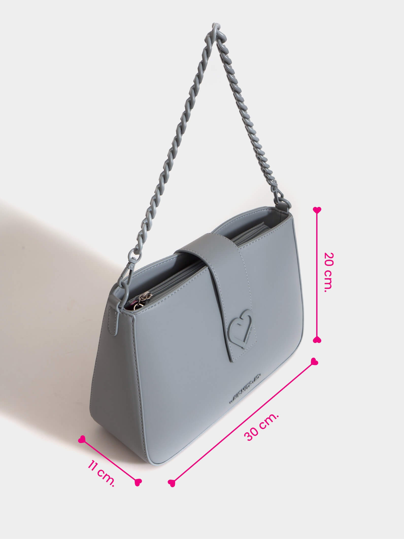 Cartera celeste Amanda