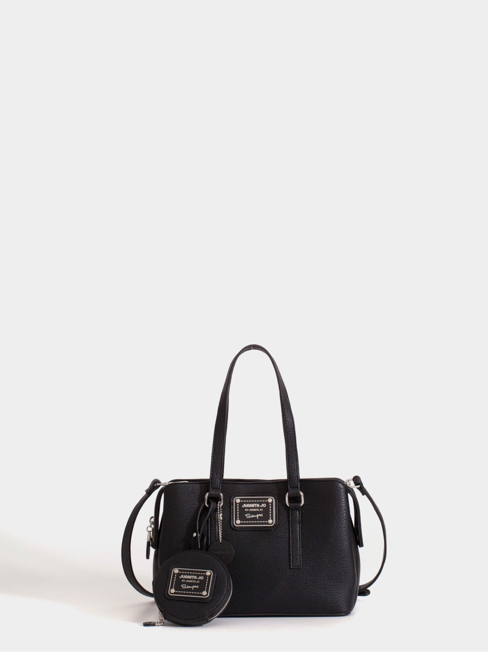 Cartera mediana negra Julieta