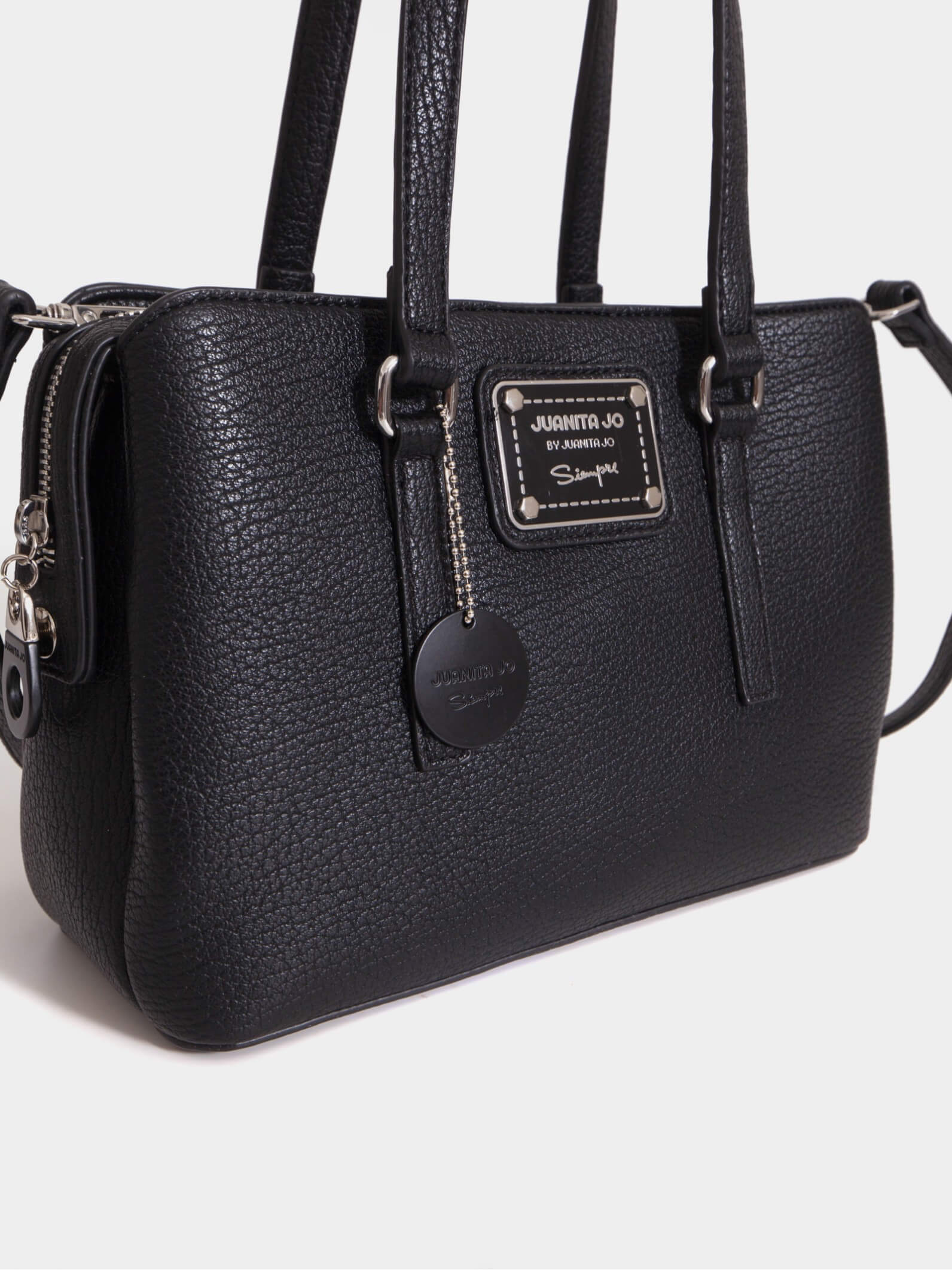 Cartera mediana negra Julieta