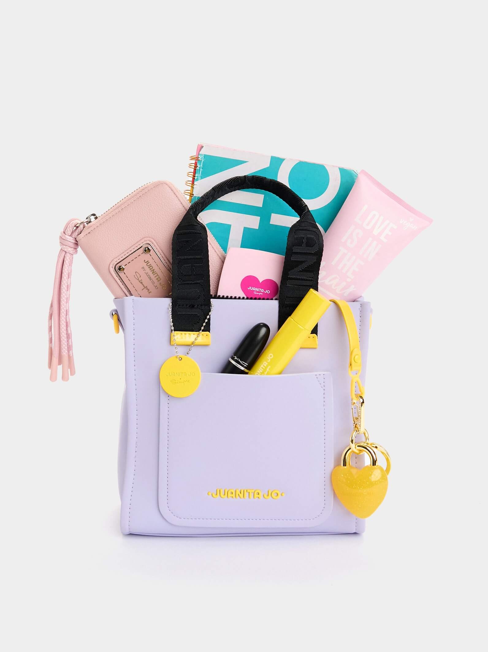 Cartera lila chica Helena