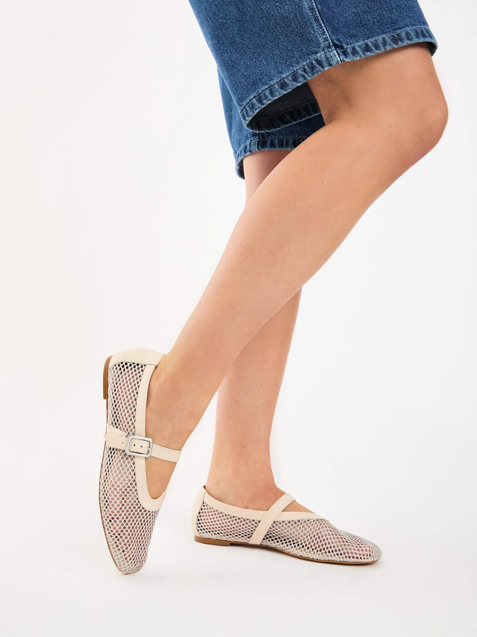 Ballerinas de red Off-White Constanza