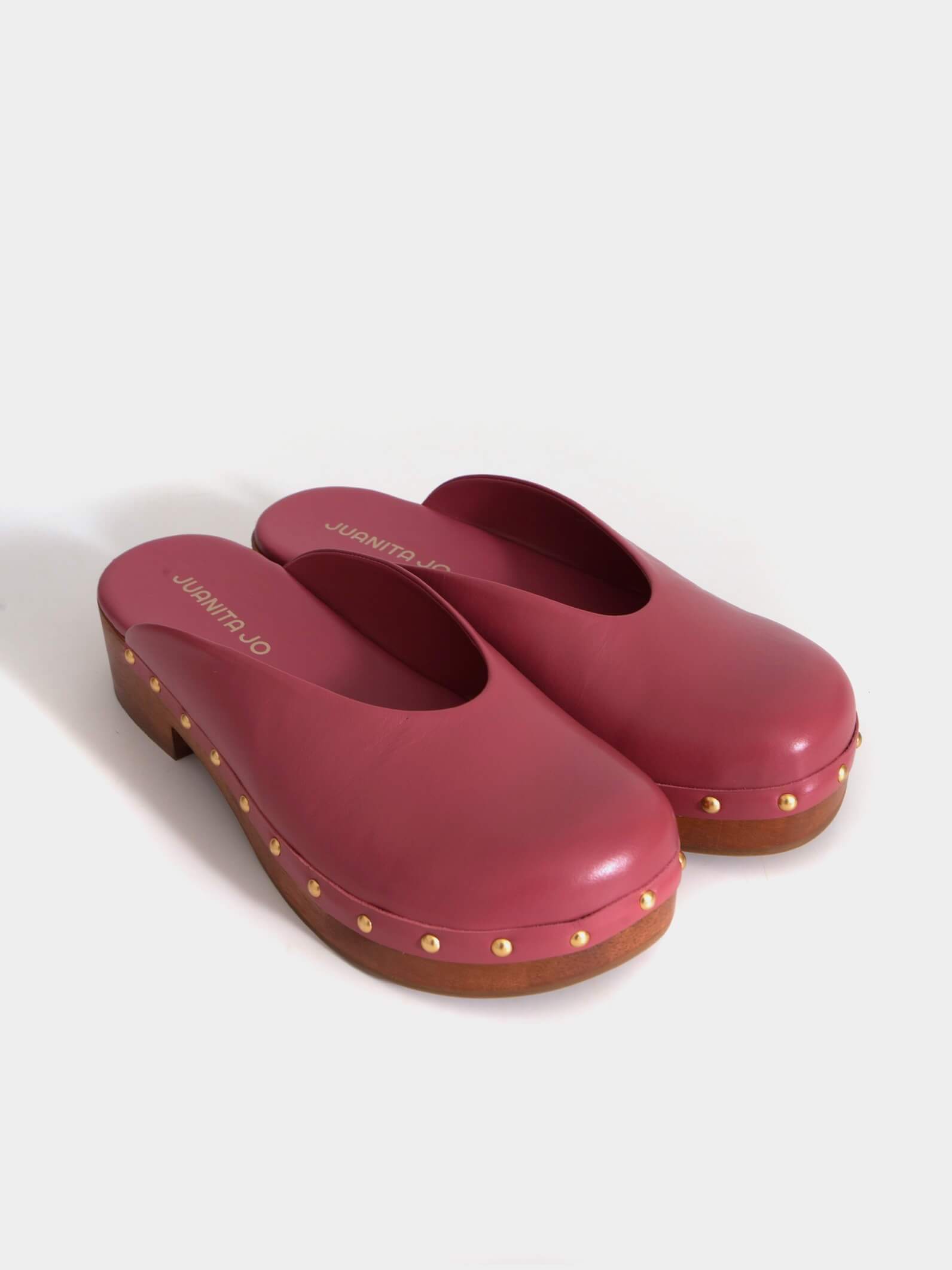 Zuecos rojos Julia
