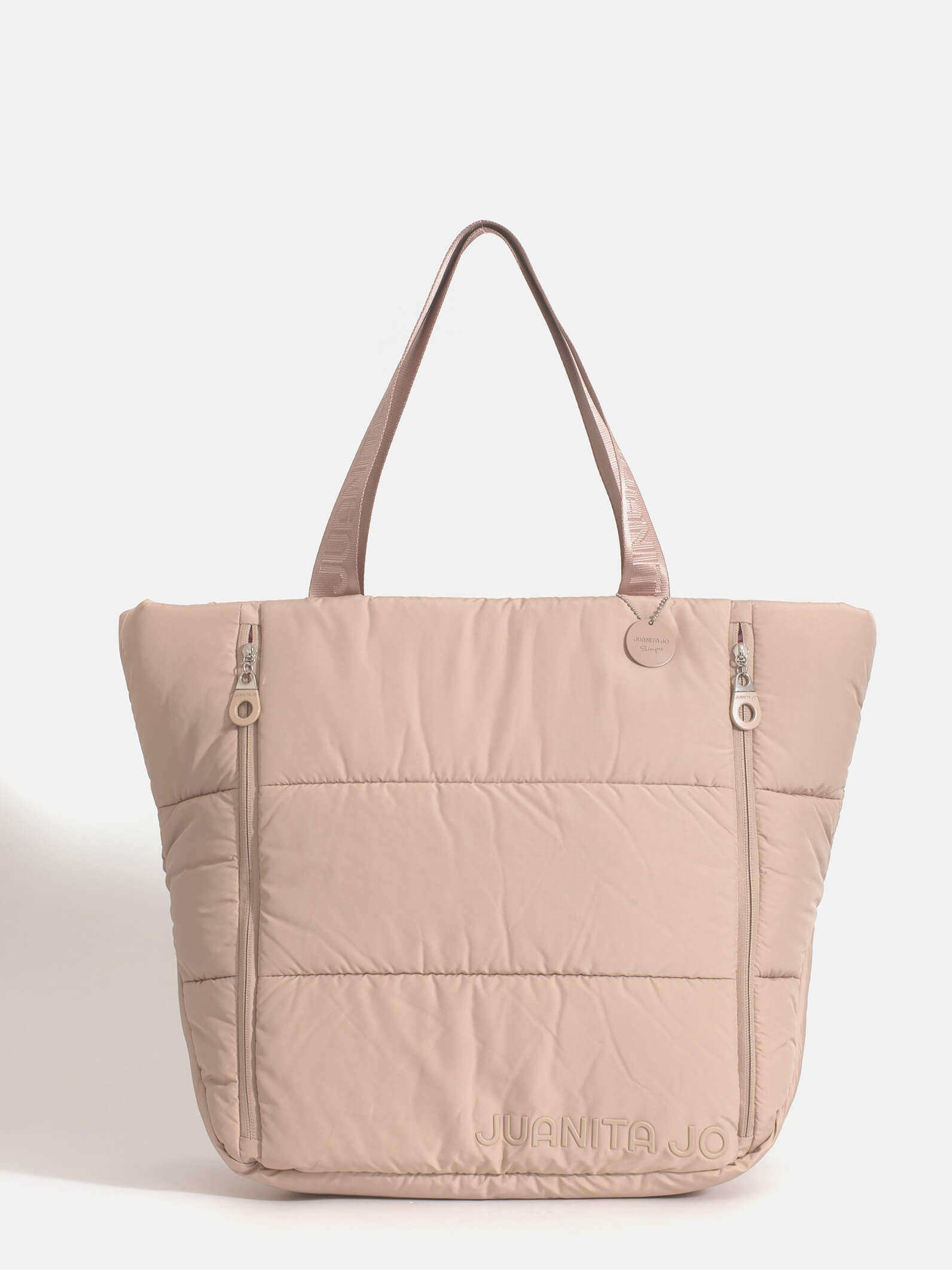 Cartera puffer visón Caro