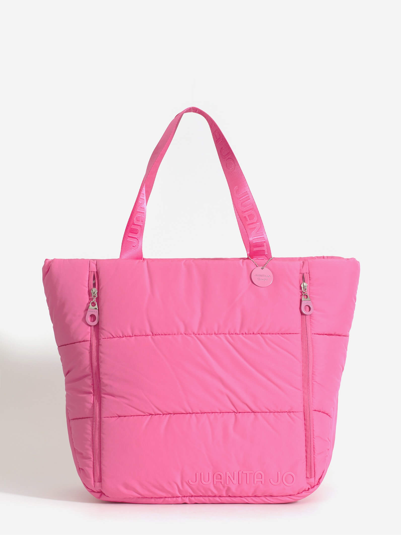 Cartera Puffer Fucsia Caro