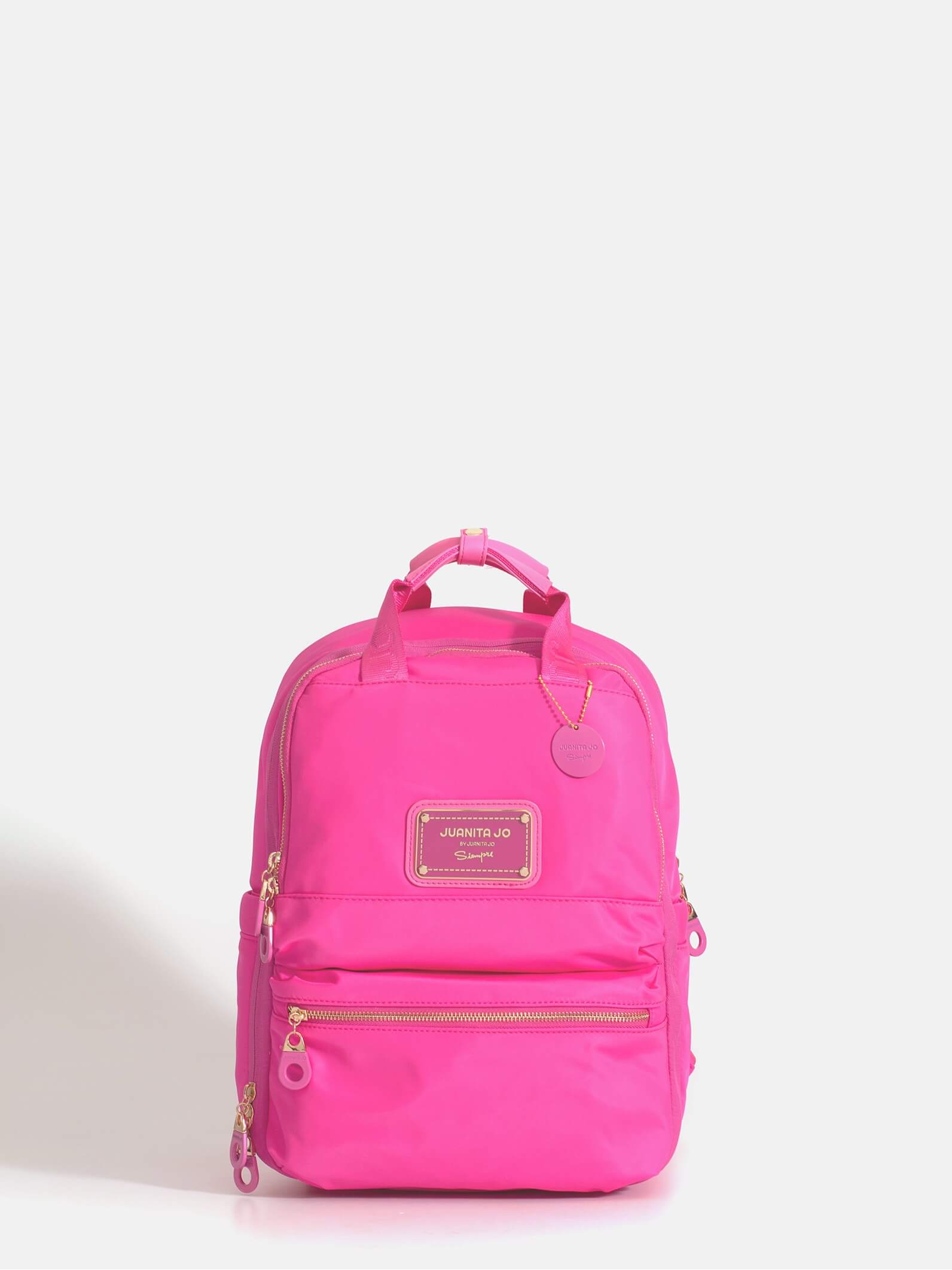 Mochila de viaje fucsia Trip