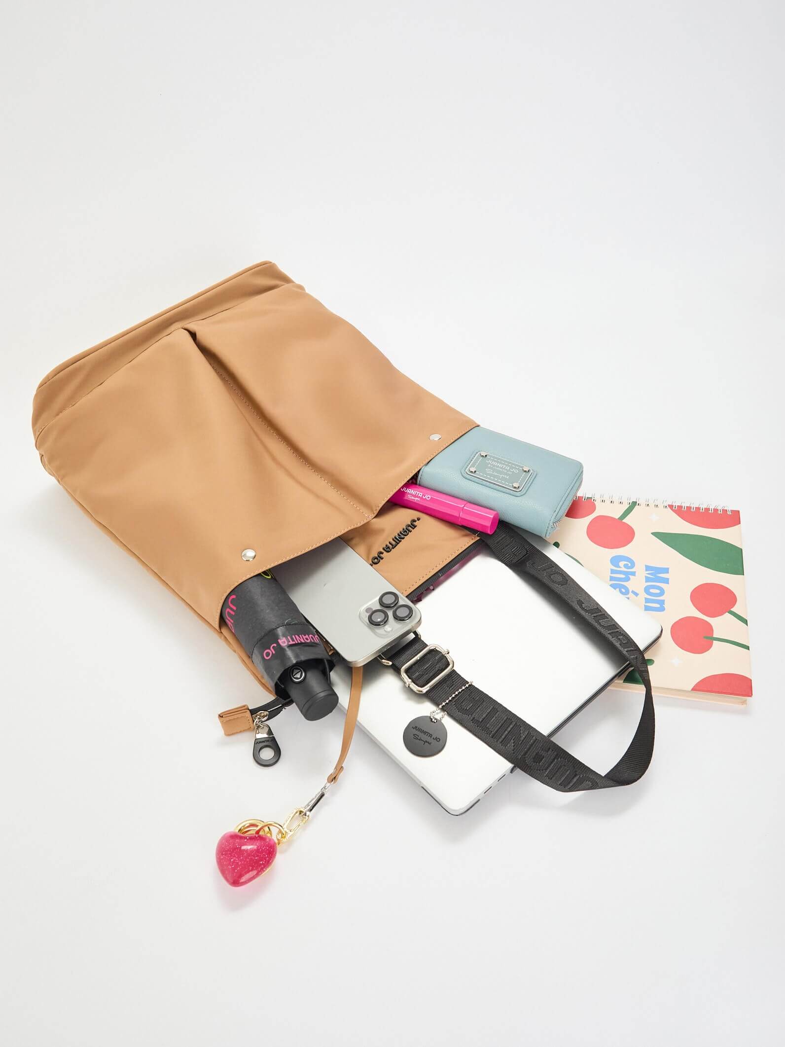 Tote bag para notebook de "14 camel Maia