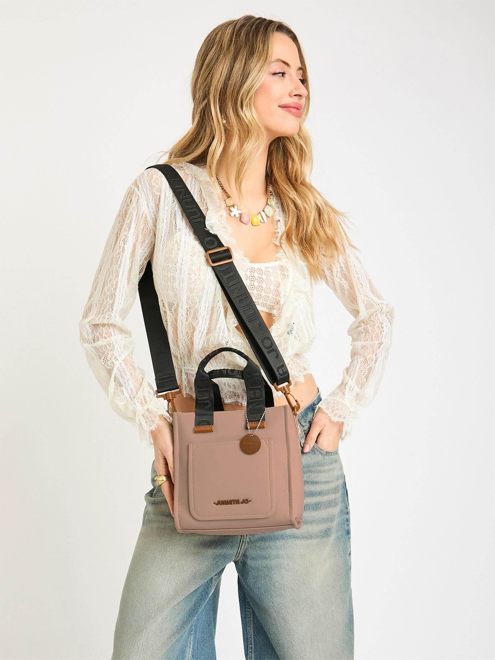 Cartera visón chica Helena