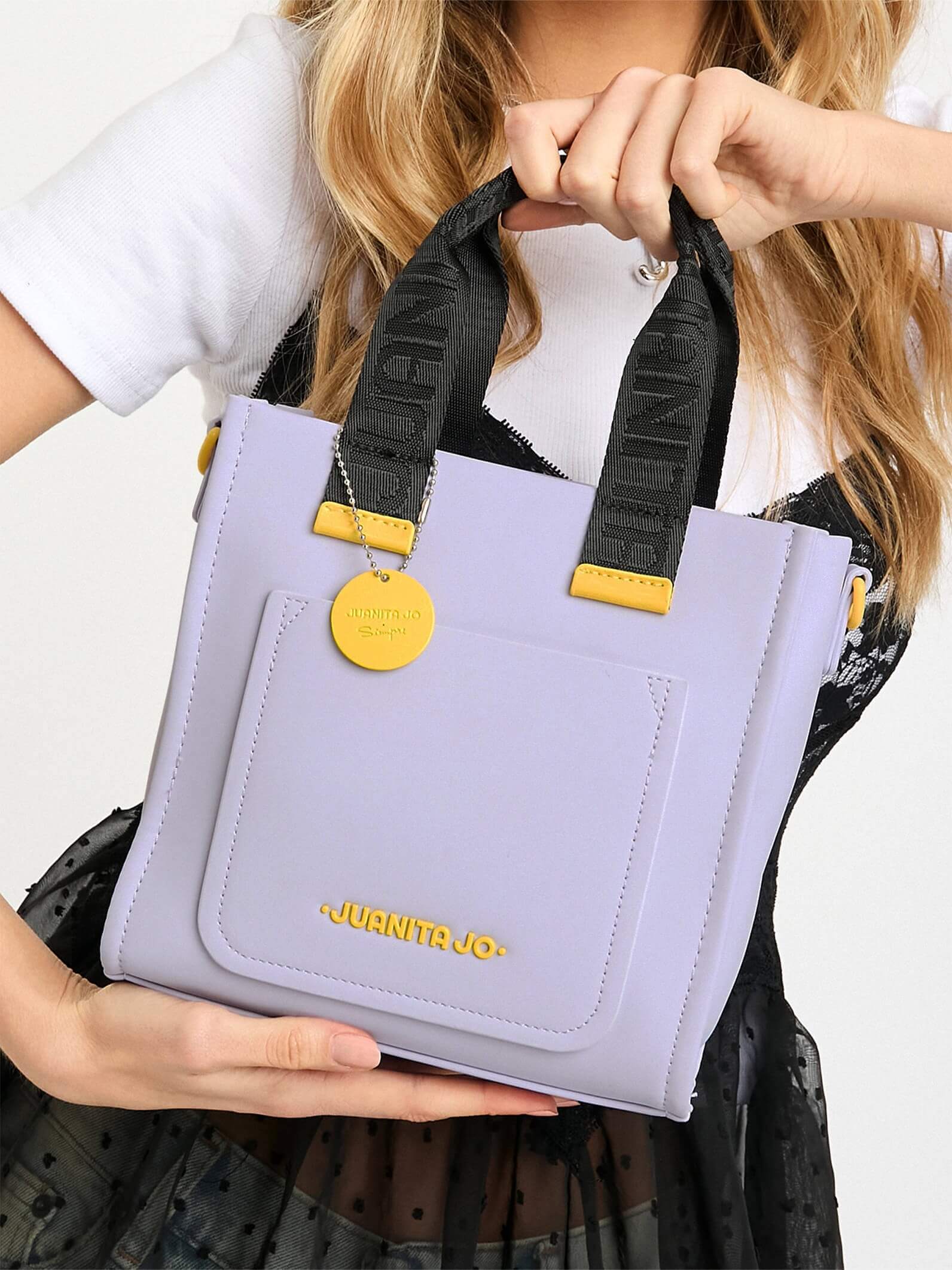 Cartera lila chica Helena