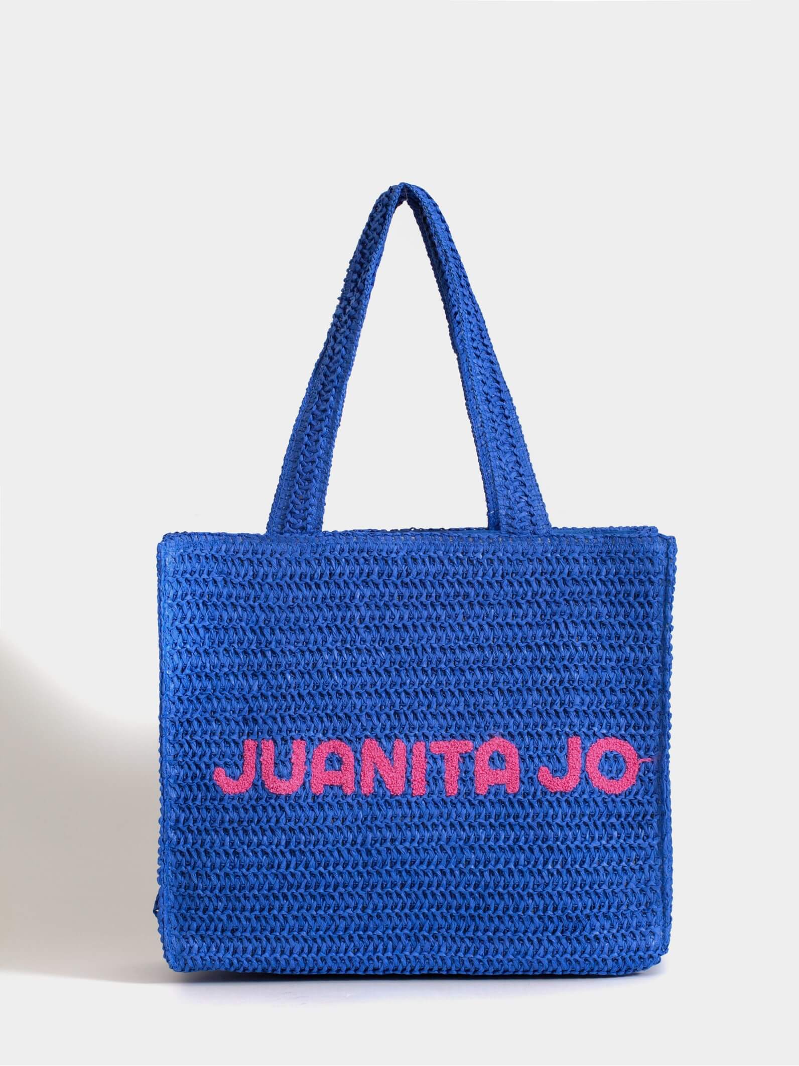 Cartera de playa azul Mallorca