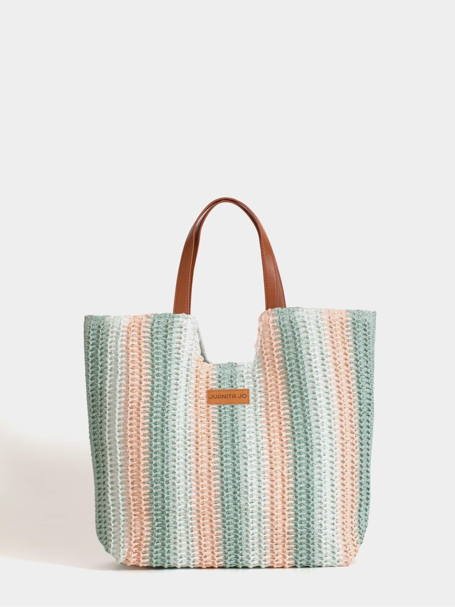 Cartera de Playa pastel Santorini