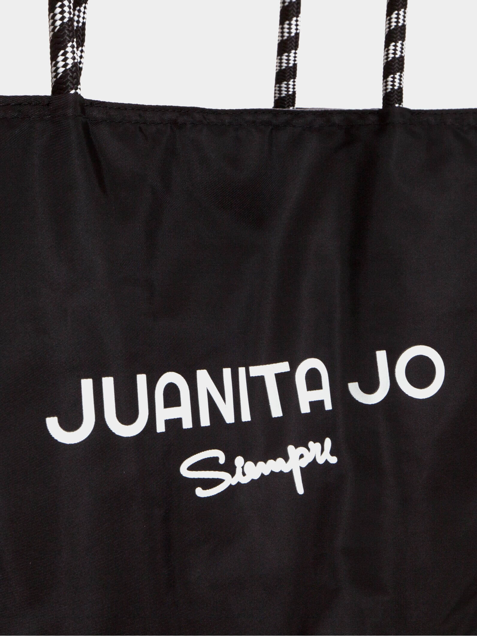 Tote bag negra mediana Ipanema