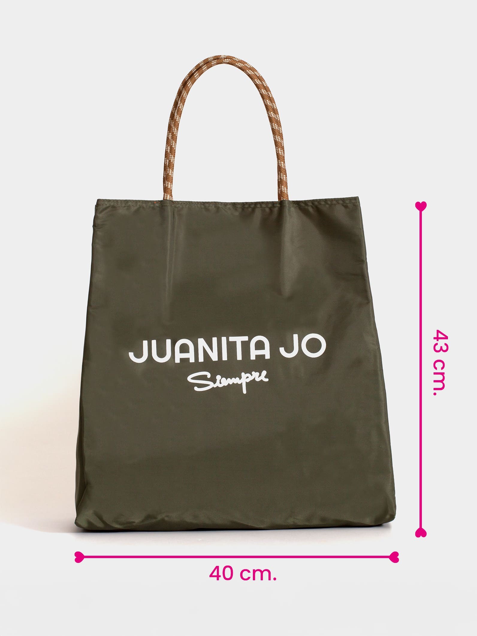 Tote bag grande verde Ipanema