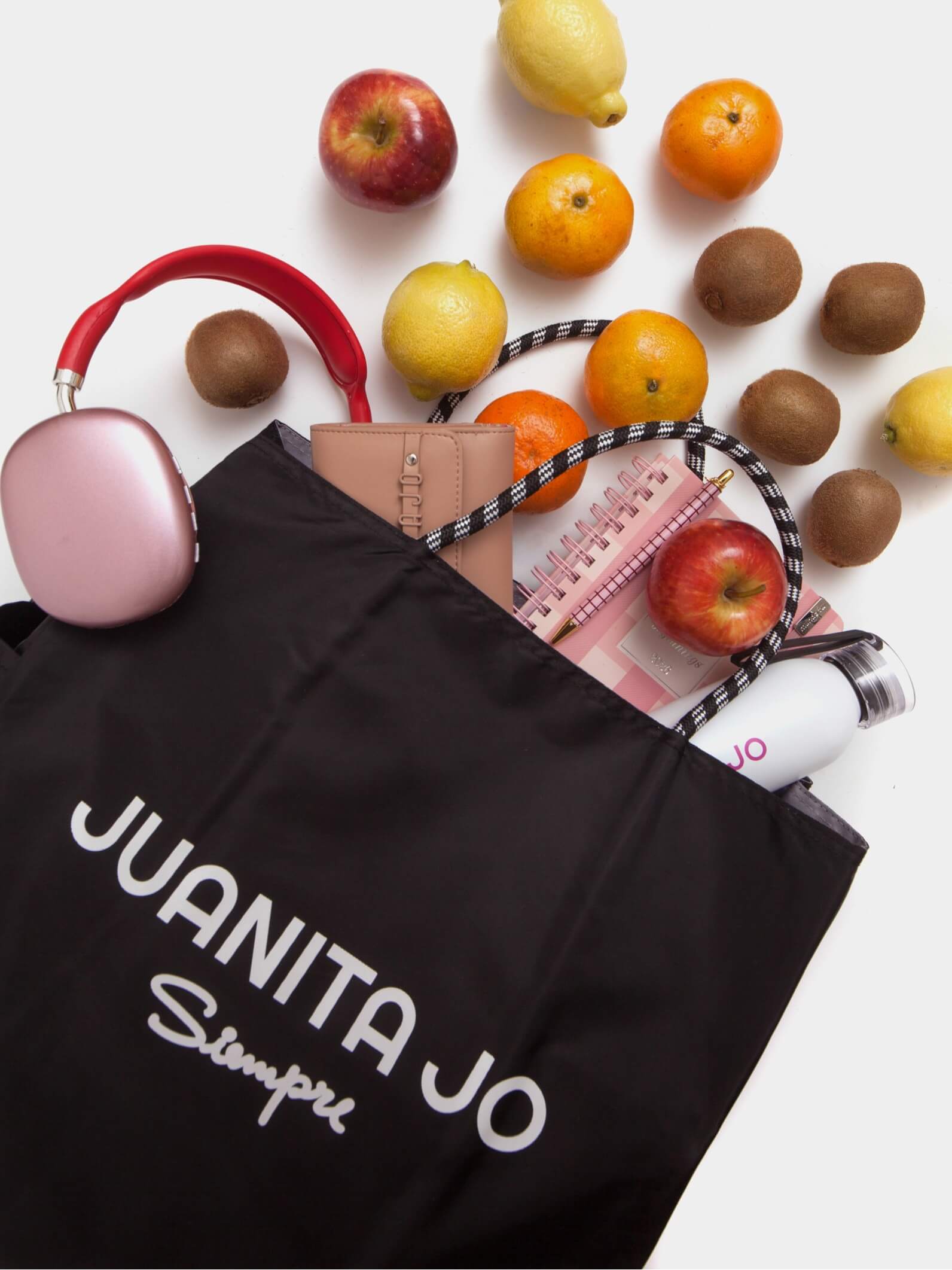 Tote bag negra grande Ipanema