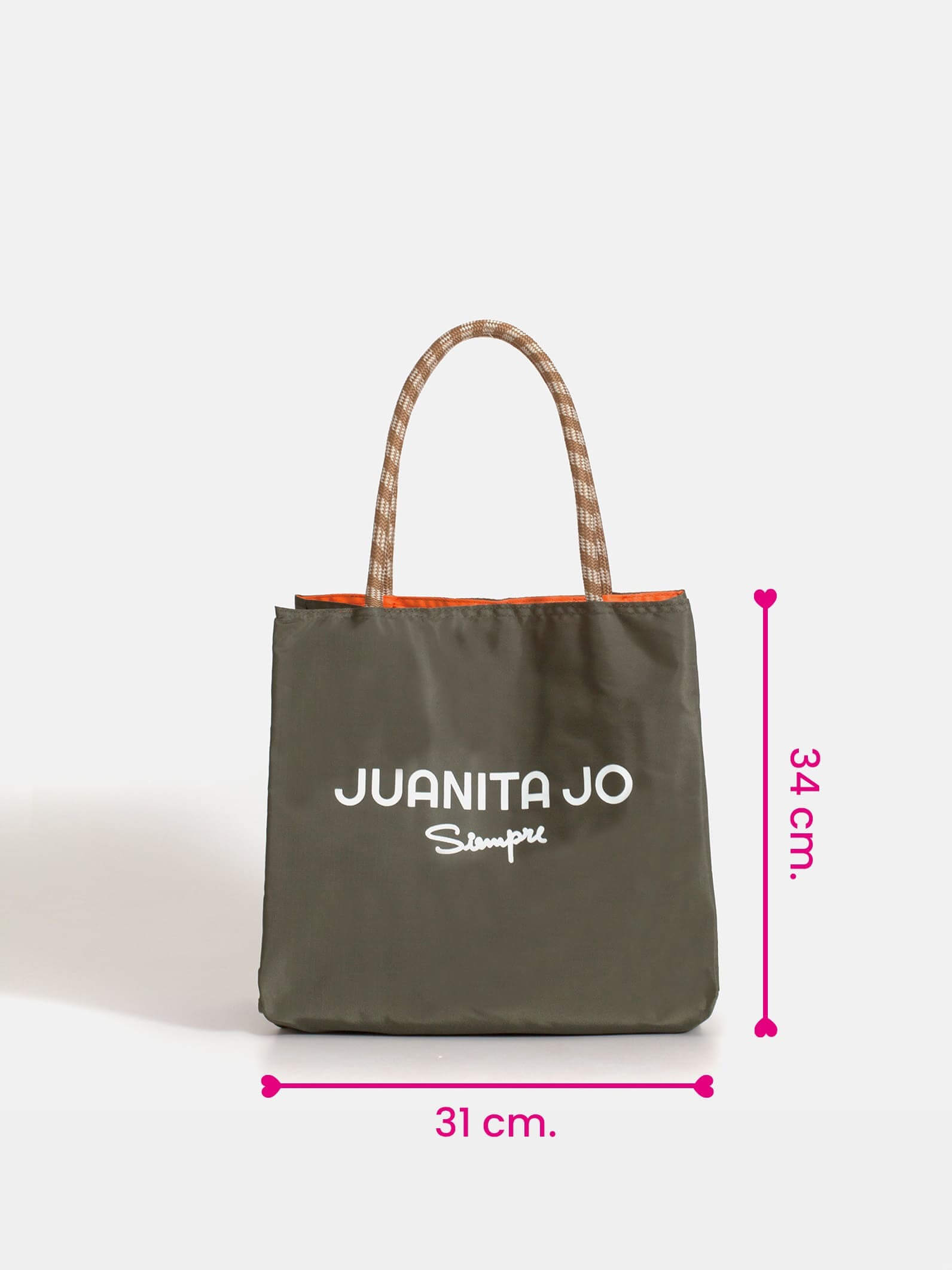 Tote bag mediana verde Ipanema