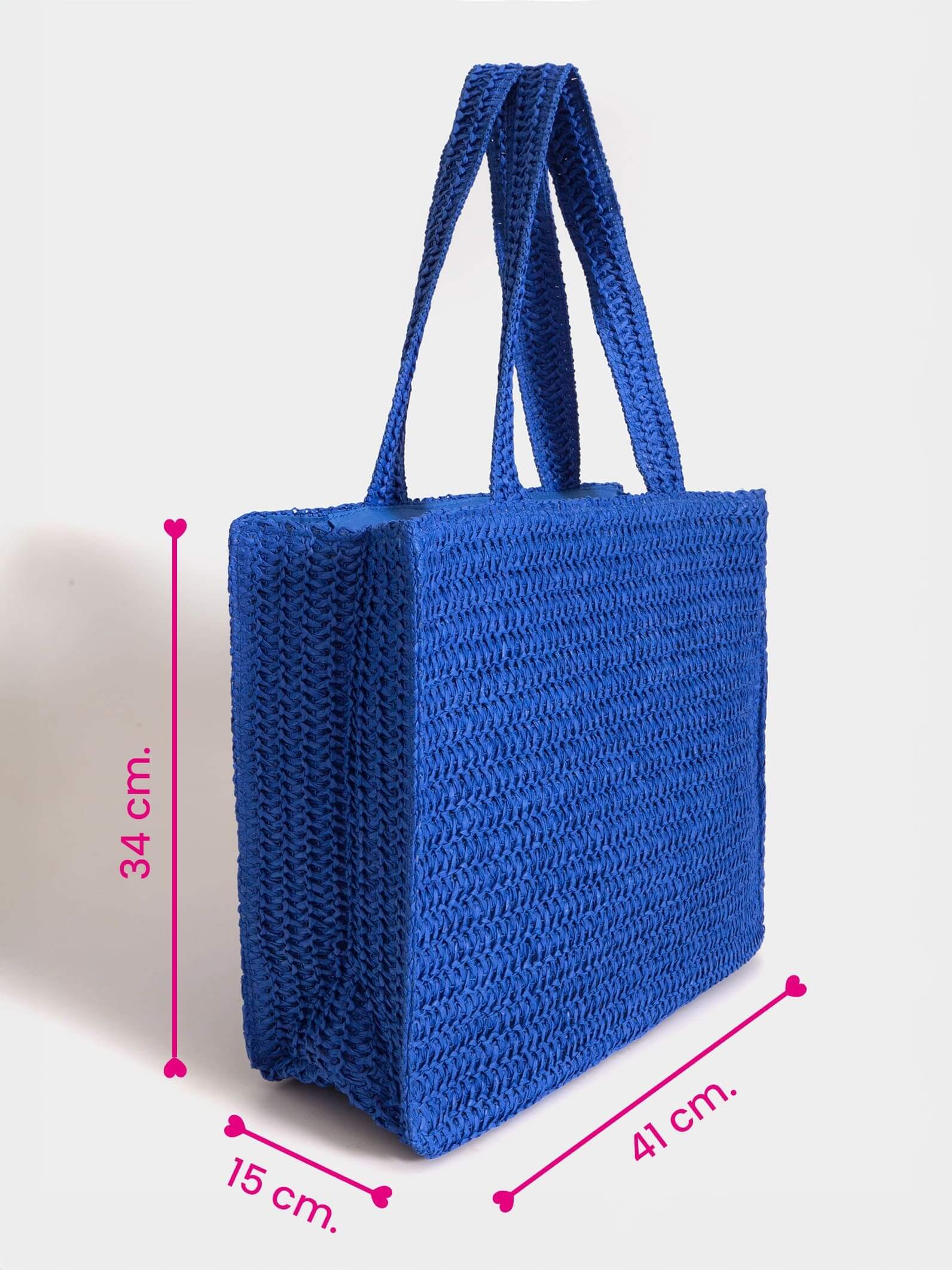 Cartera de playa azul Mallorca