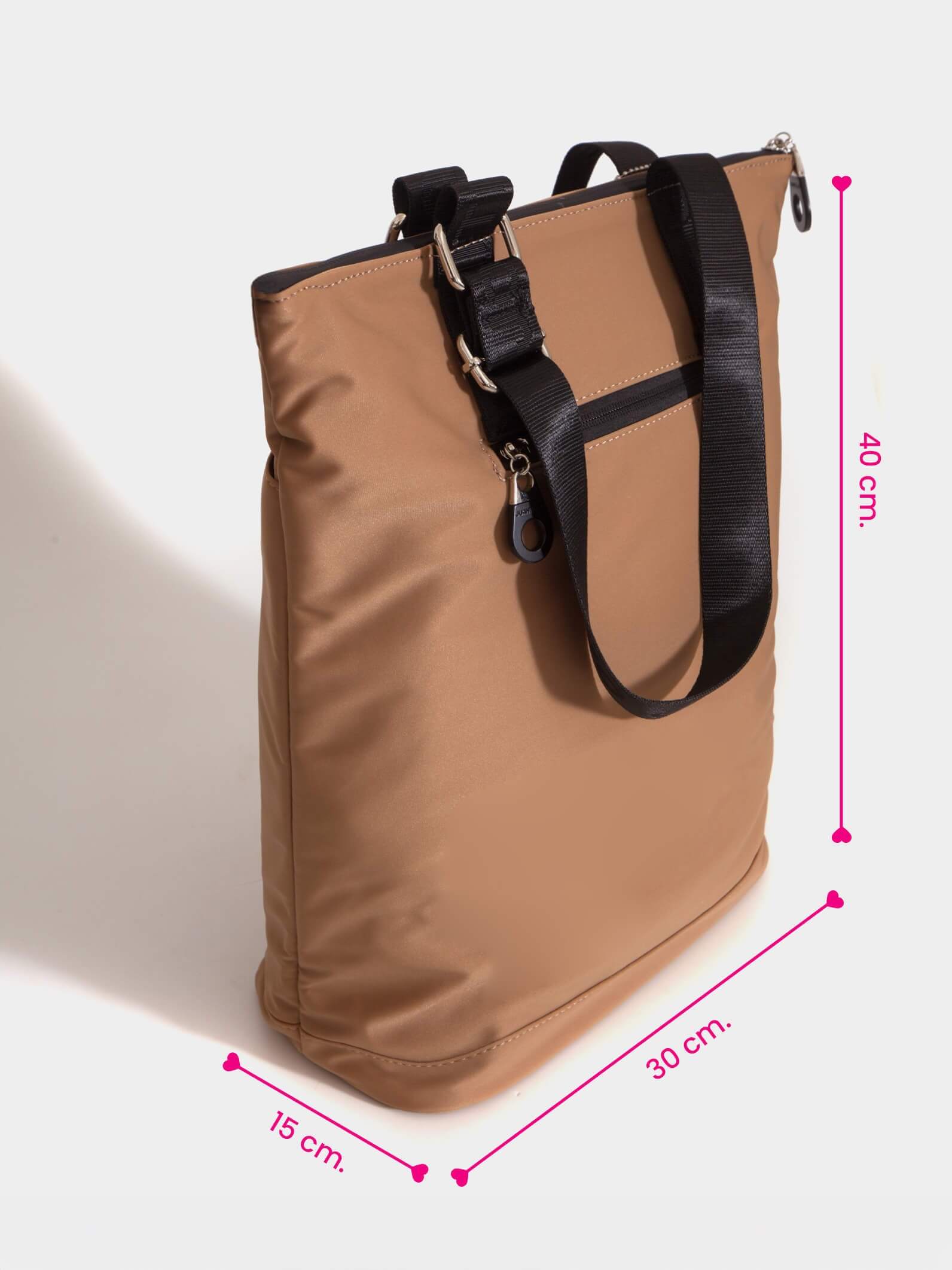 Tote bag para notebook de "14 camel Maia