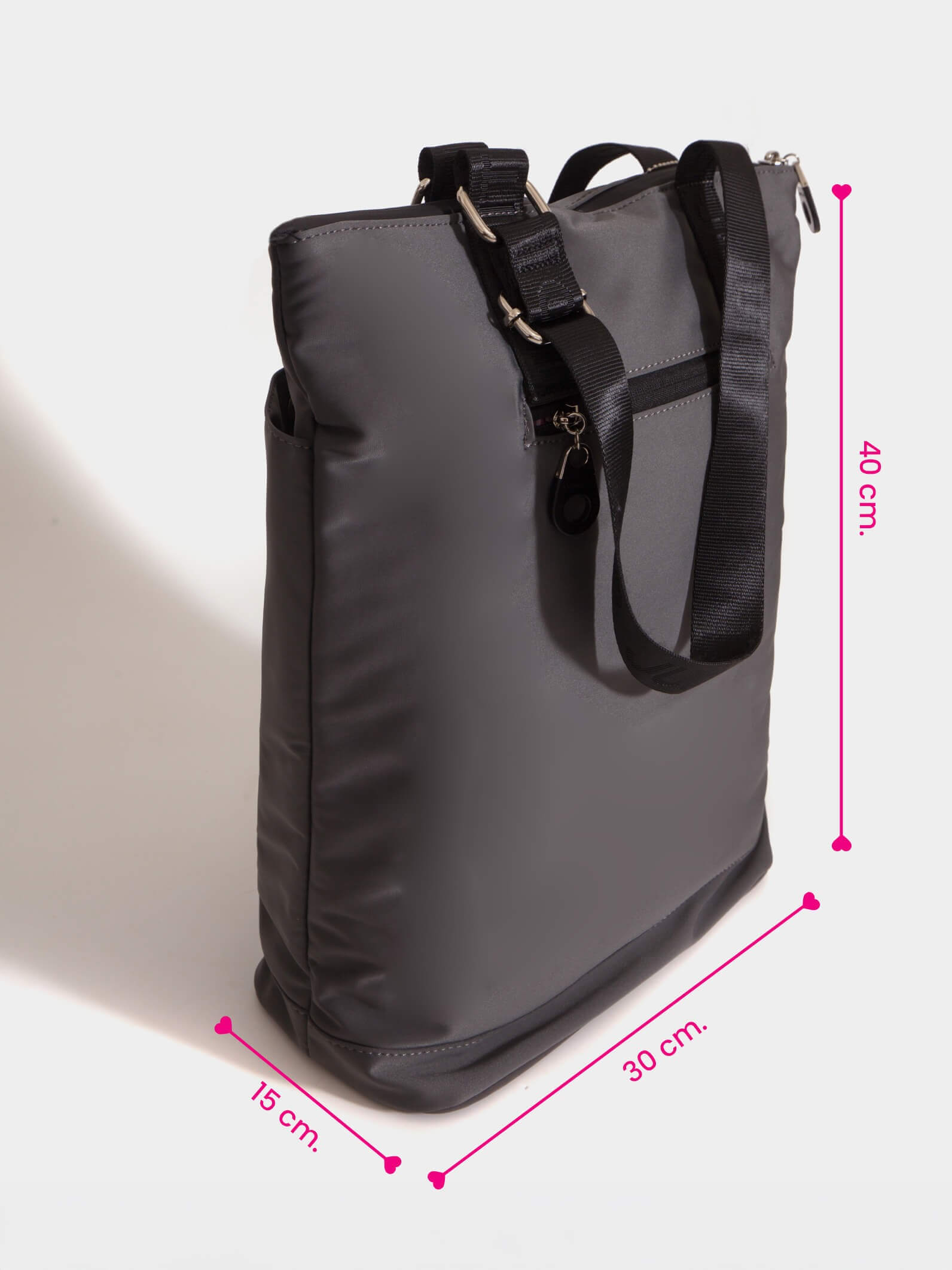 Tote bag para notebook de "14 gris Maia