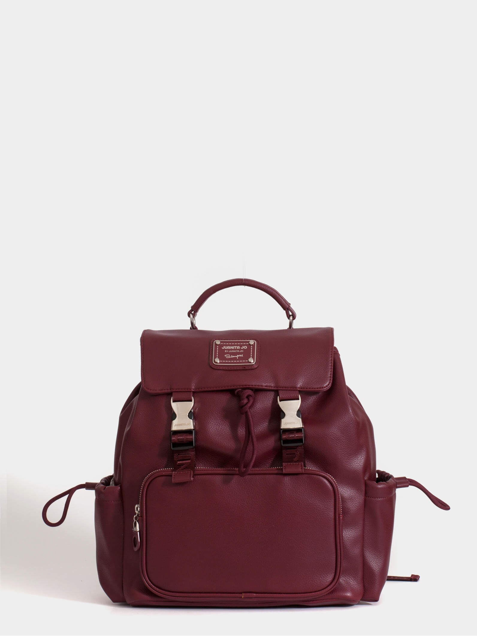 Mochila para notebook 14" bordó mediana Hadar