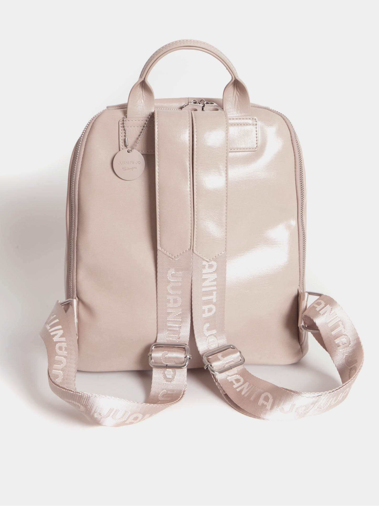 Mochila Visón efecto Charol Roxie