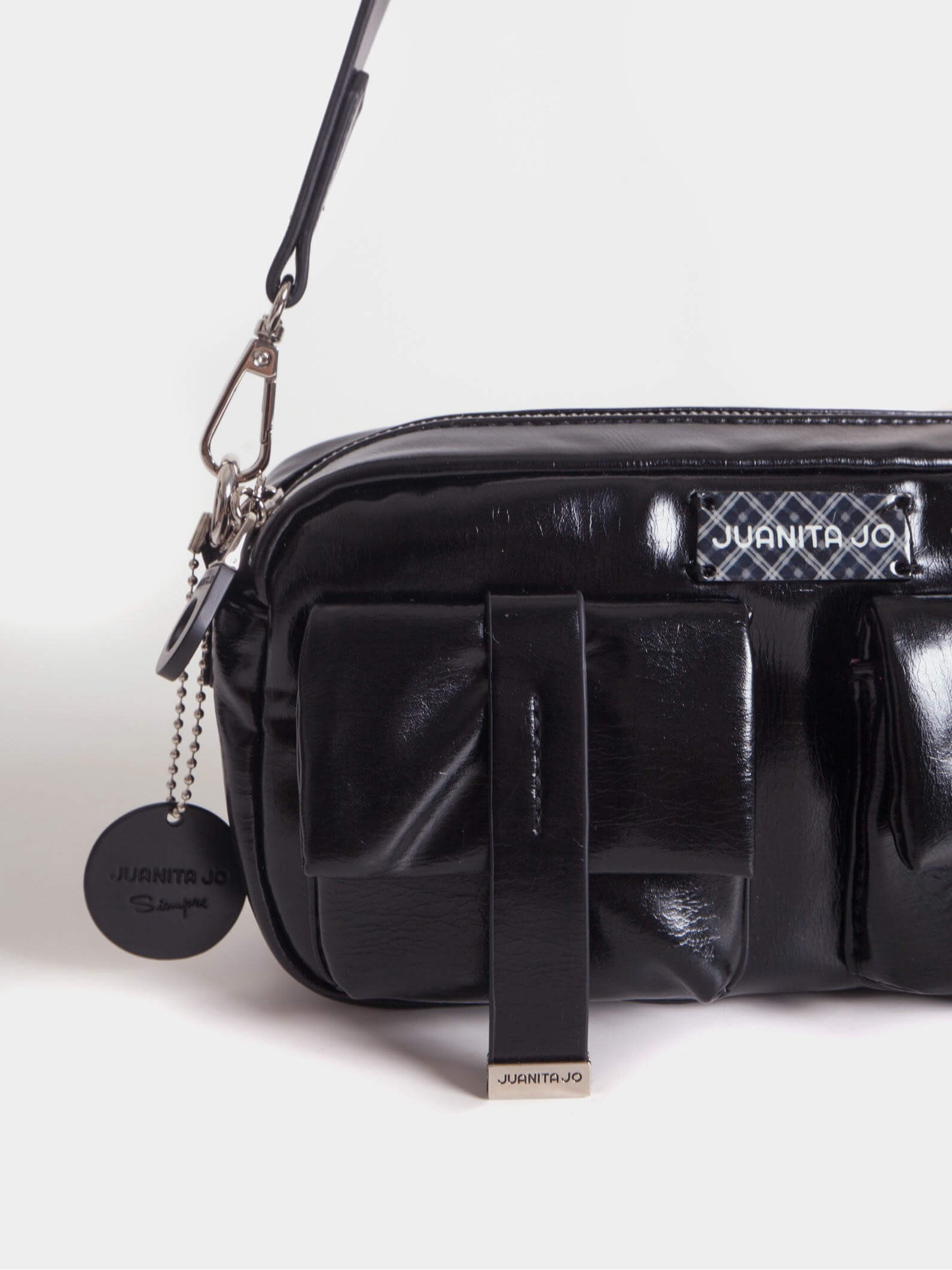 Cartera Bandolera Negra Roxie