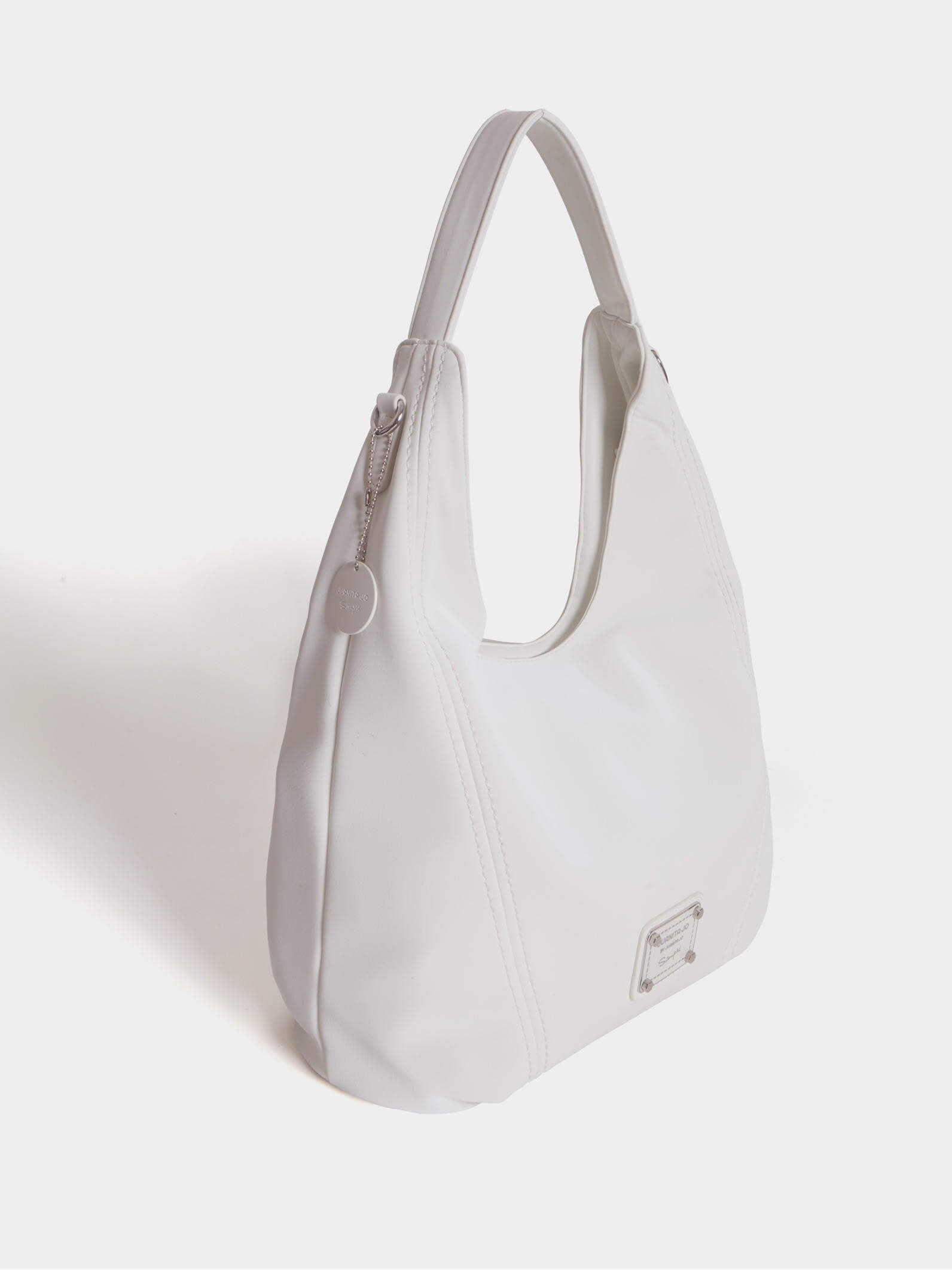 Cartera tipo Hobo Blanca Mediana Nala