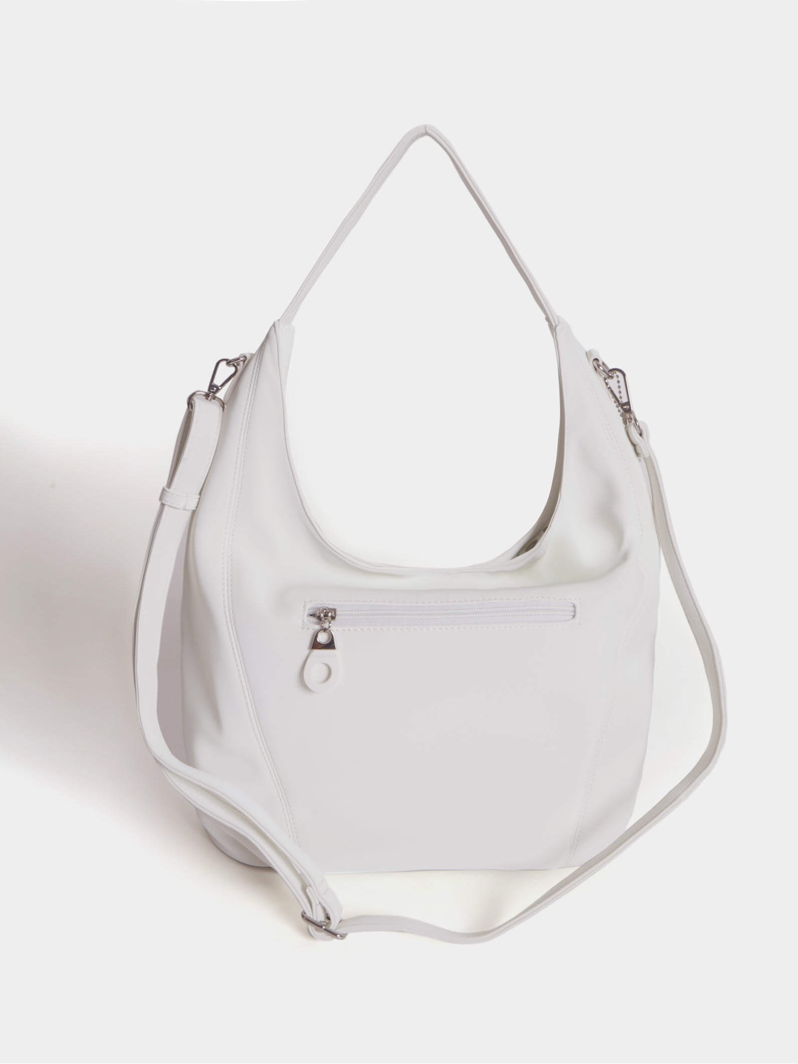 Cartera tipo Hobo Blanca Mediana Nala