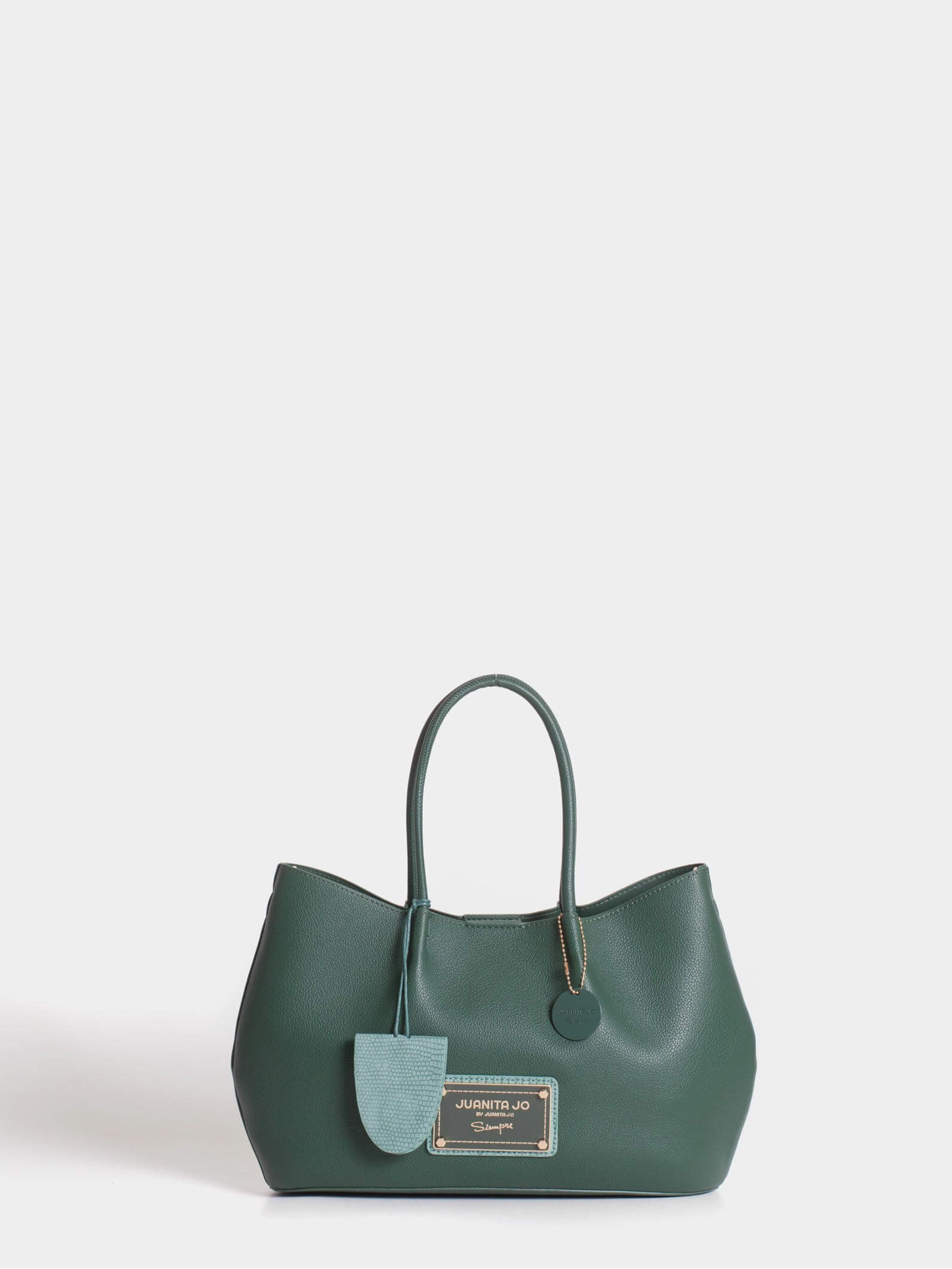 Cartera Shopper Verde Mediana Alma