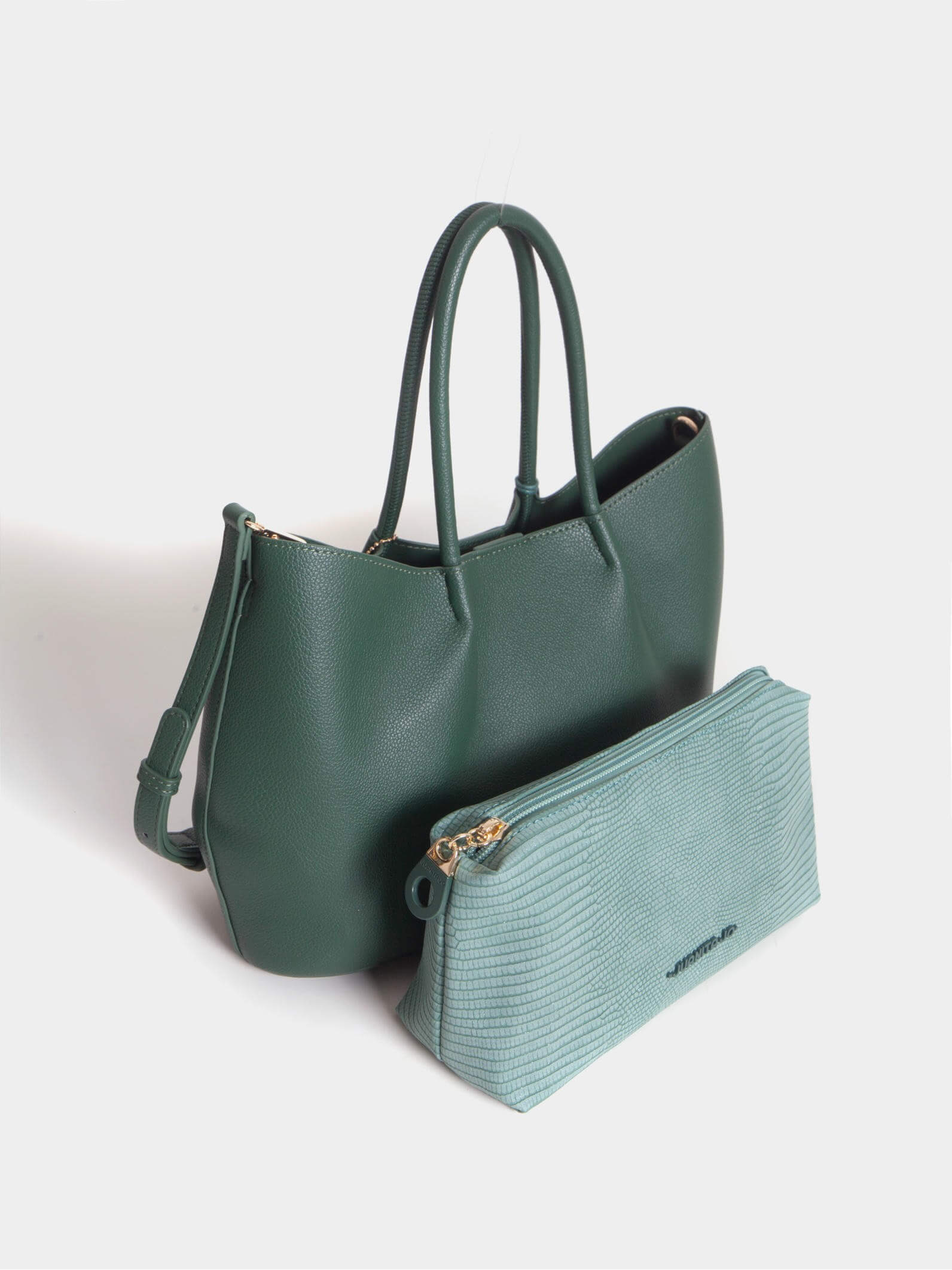 Cartera Shopper Verde Mediana Alma