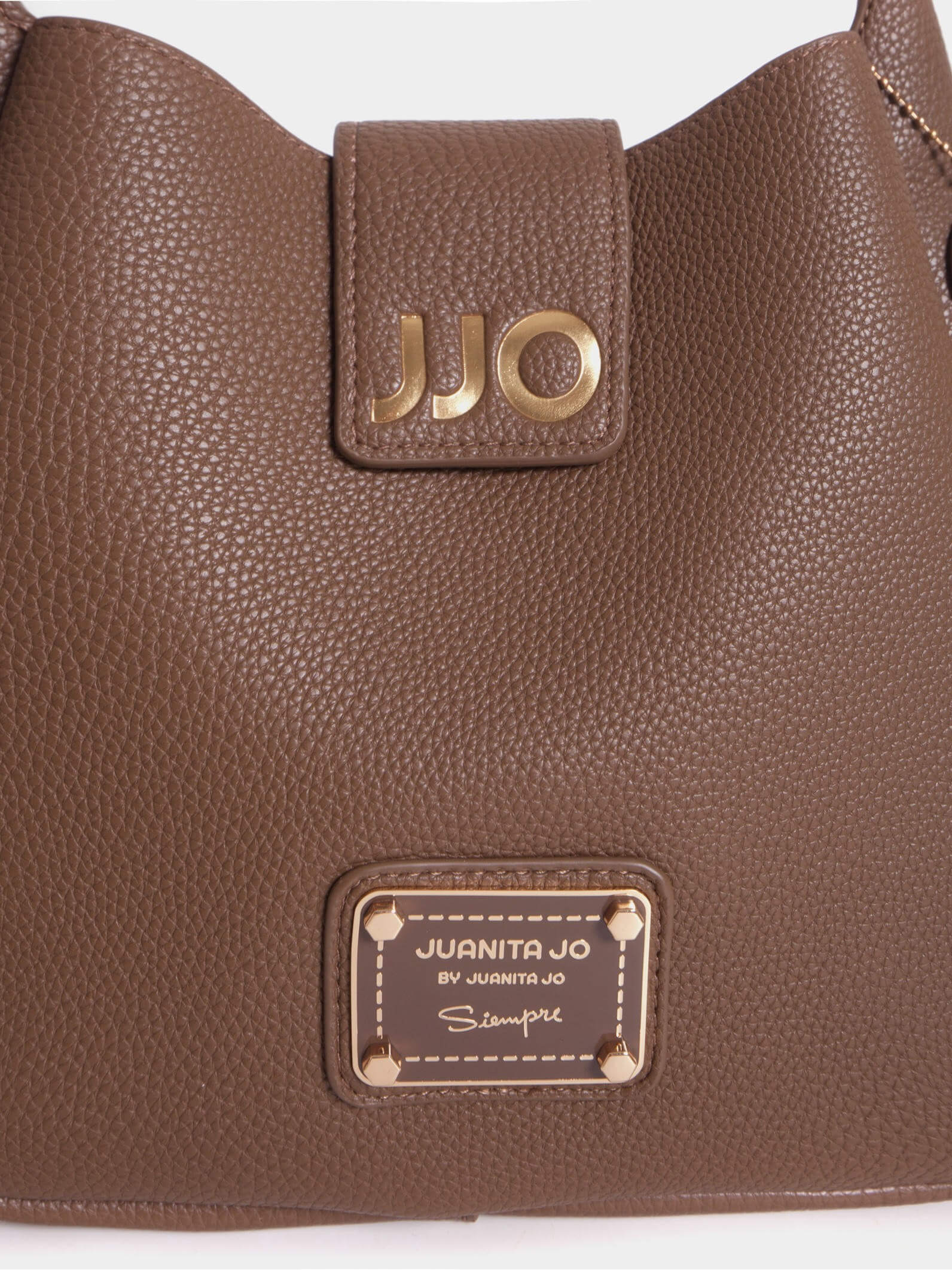 Cartera Marrón tipo Bucket Chica Lina