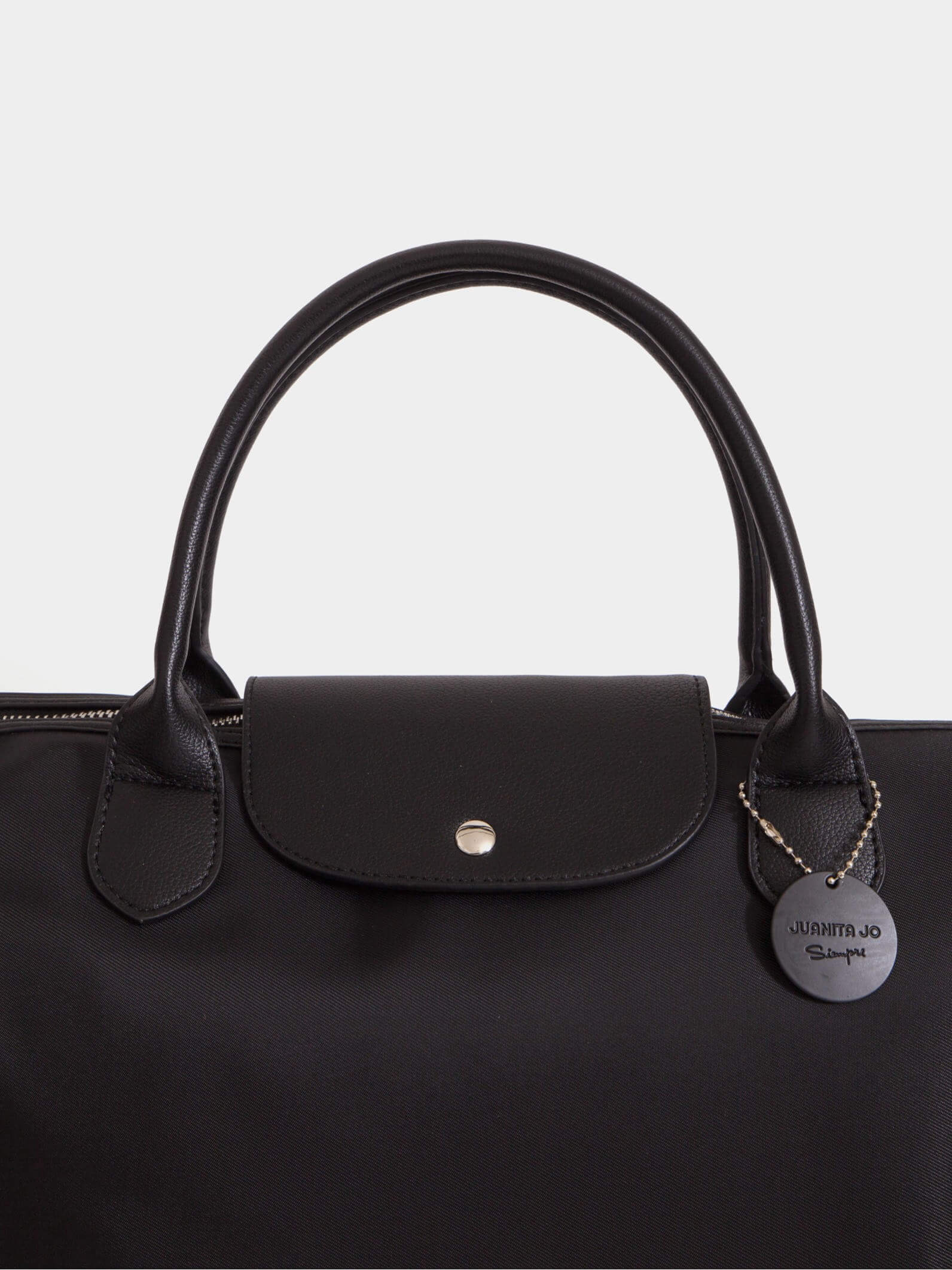 Cartera Negra tipo Maletín Mediana Mara