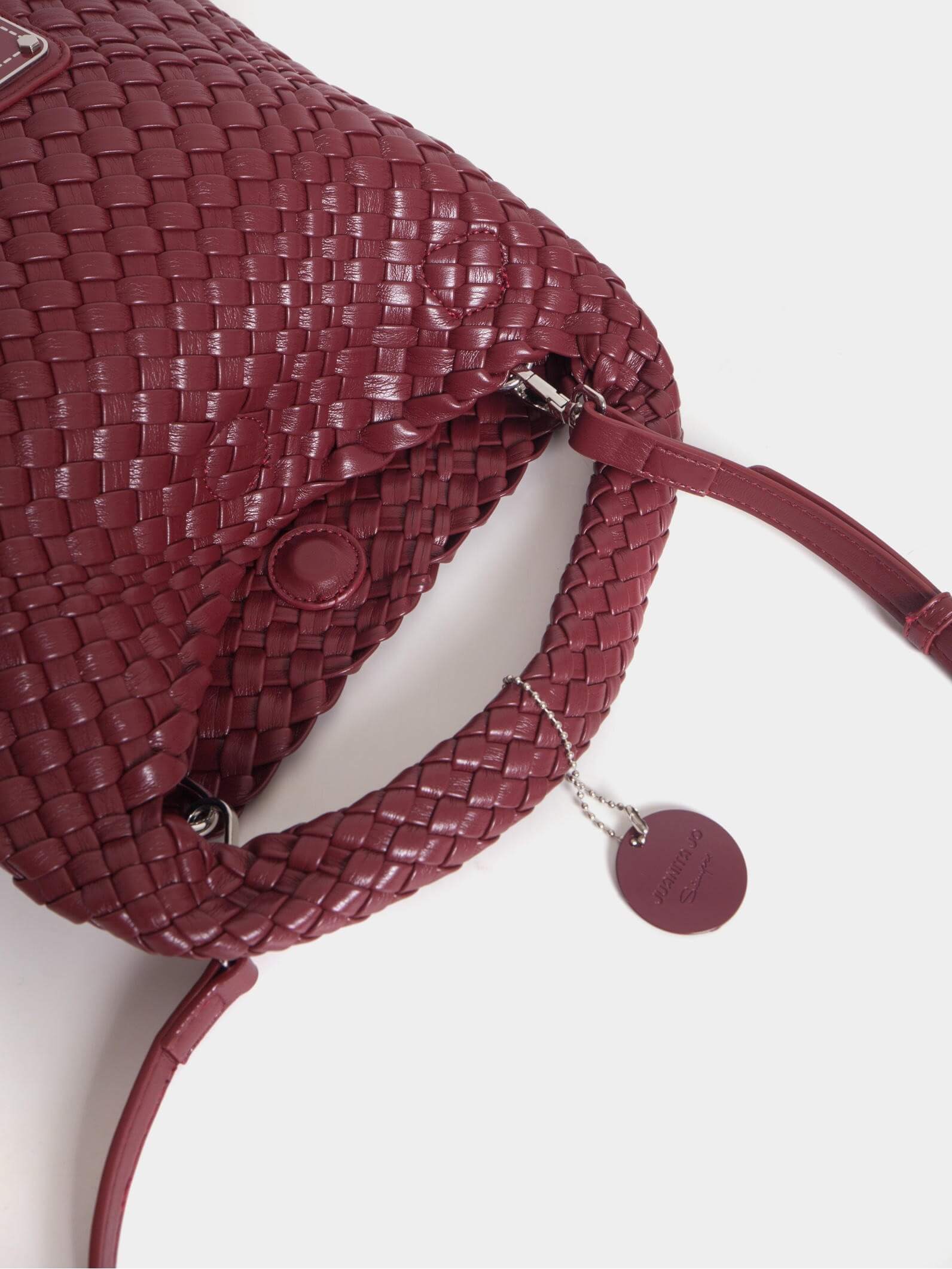 Cartera Bordó Chica Lazo