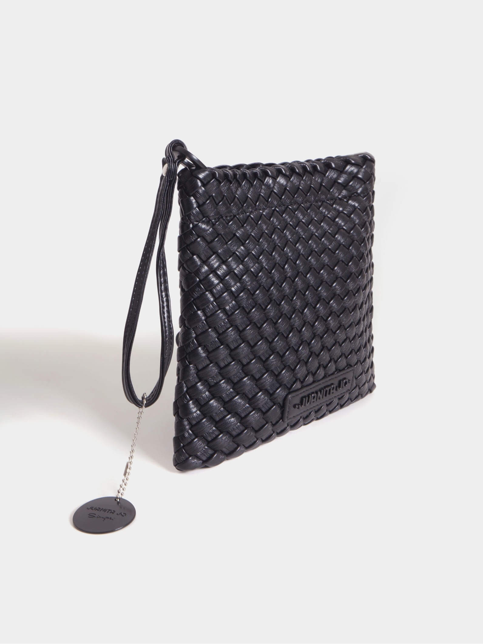 Pouch cuadrado Negro Lazo