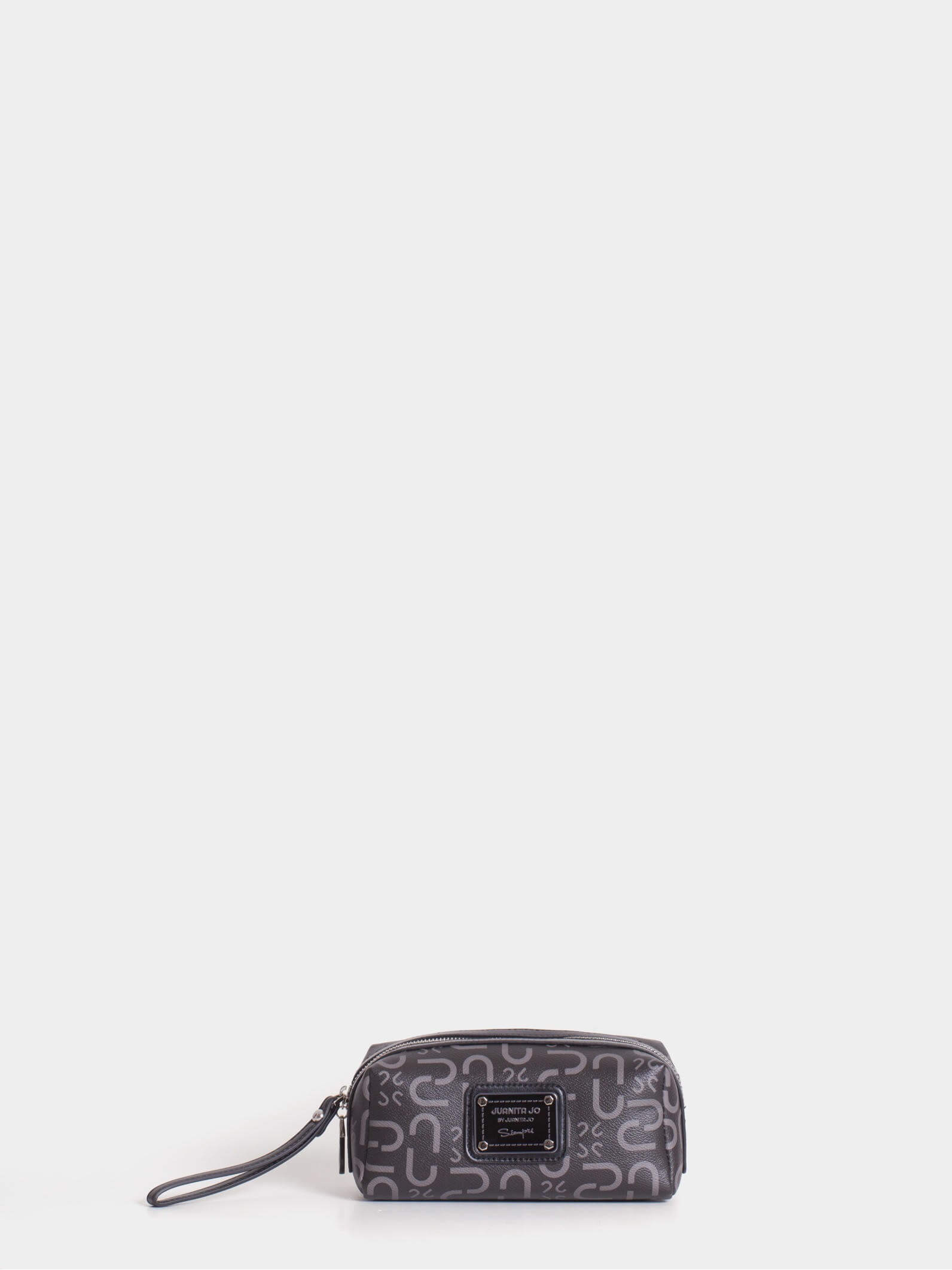Neceser con herrajes plateados Monogram