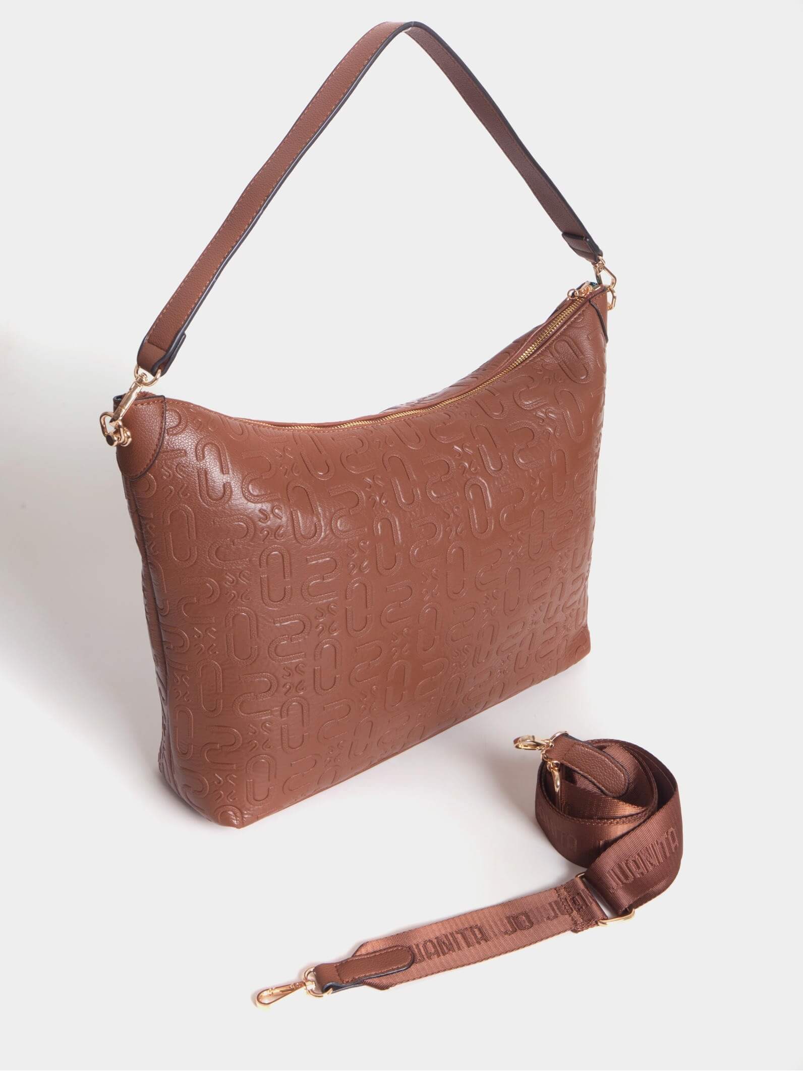 Cartera porta Notebook color Chocolate Monogram