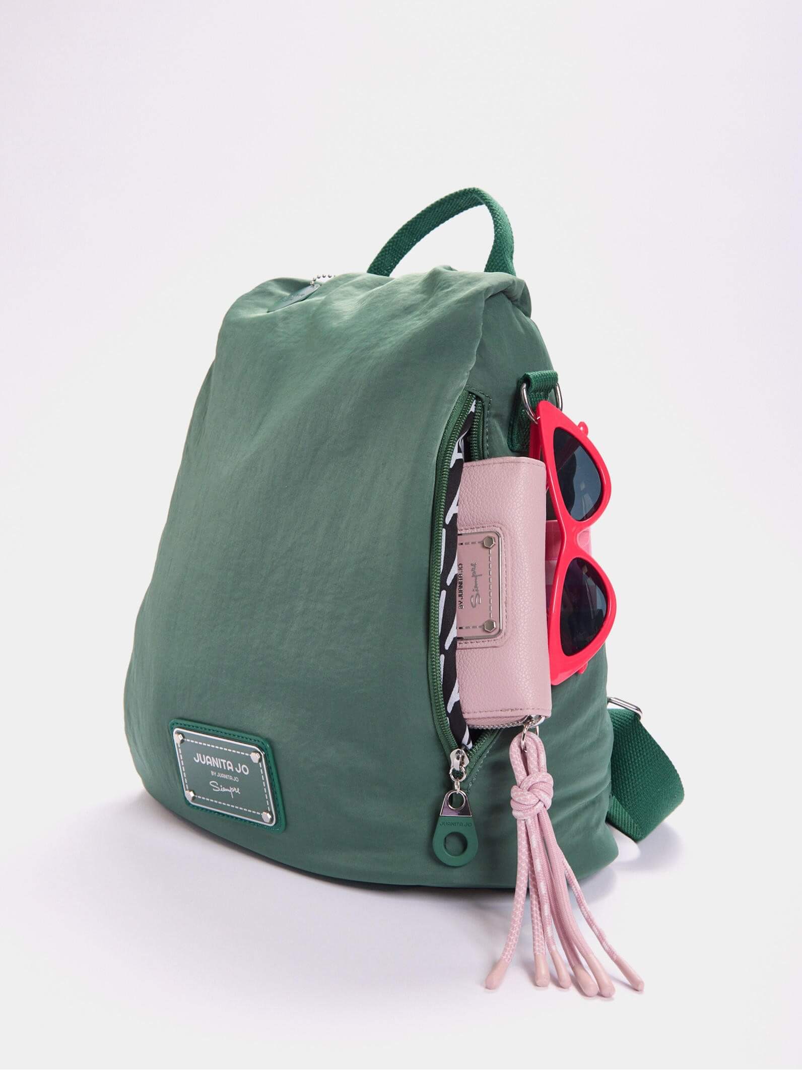Mochila Antirrobo Verde Paz