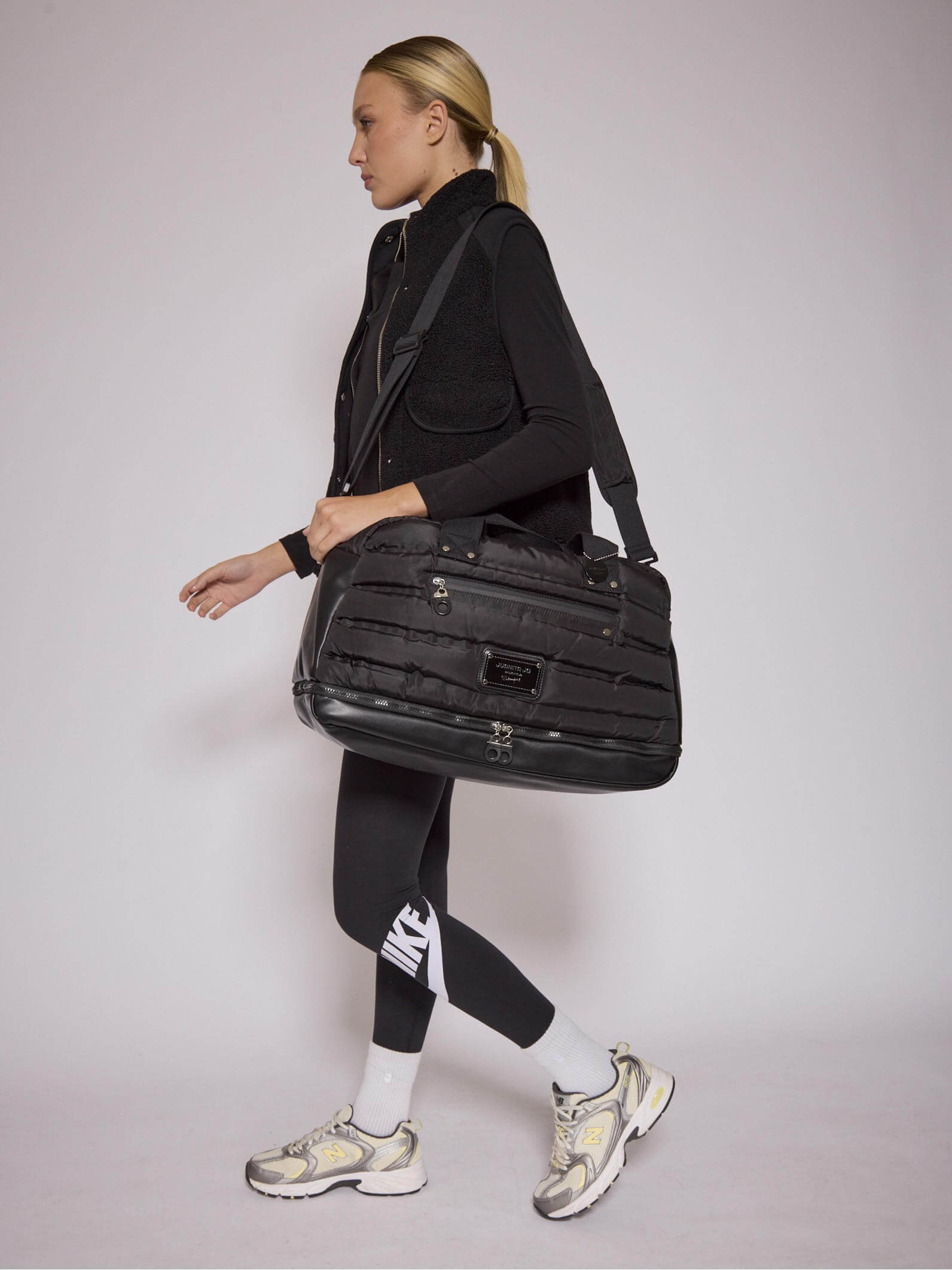 Bolso Negro Grande para Gym o Viaje Move