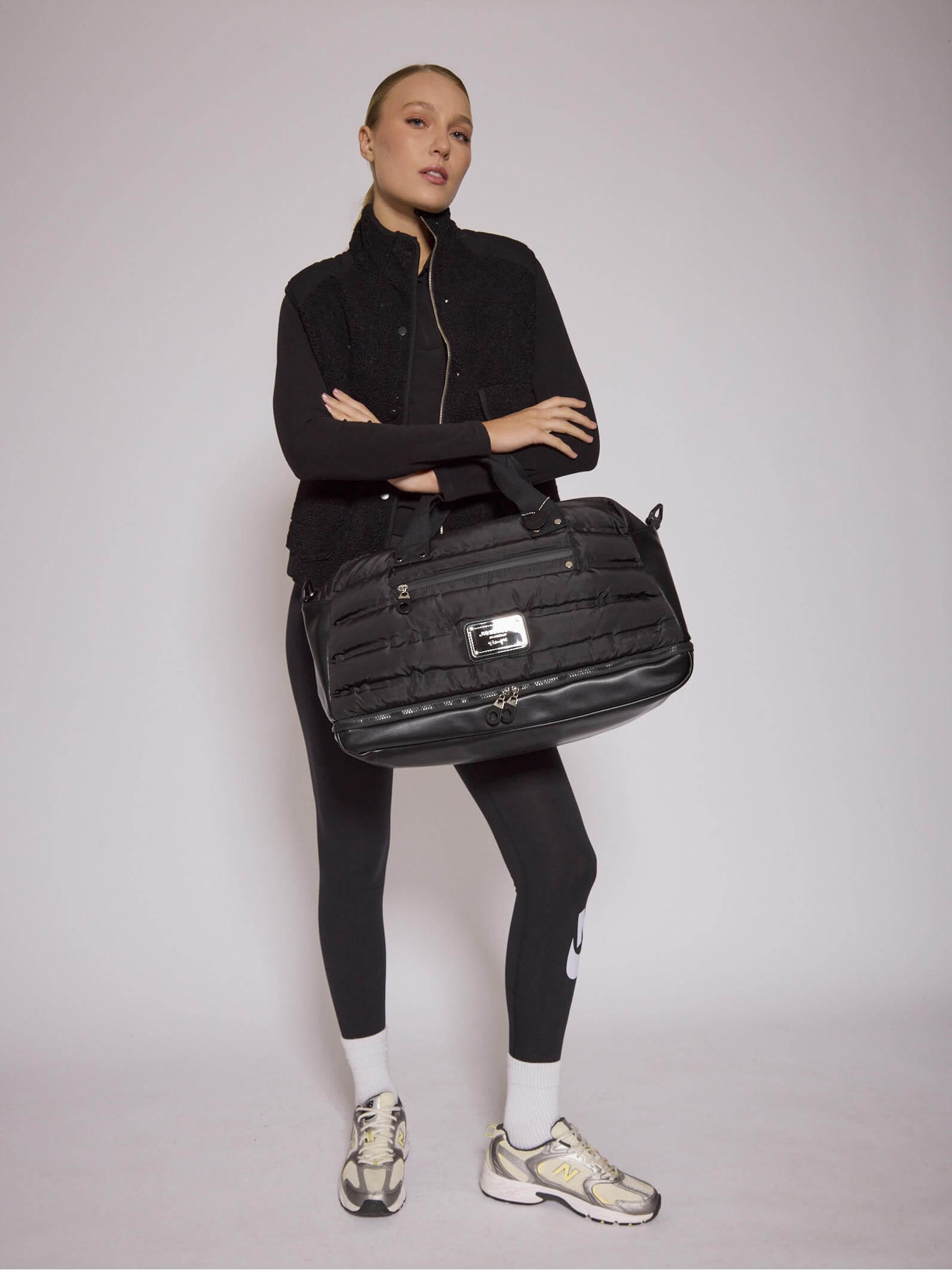 Bolso Negro Grande para Gym o Viaje Move
