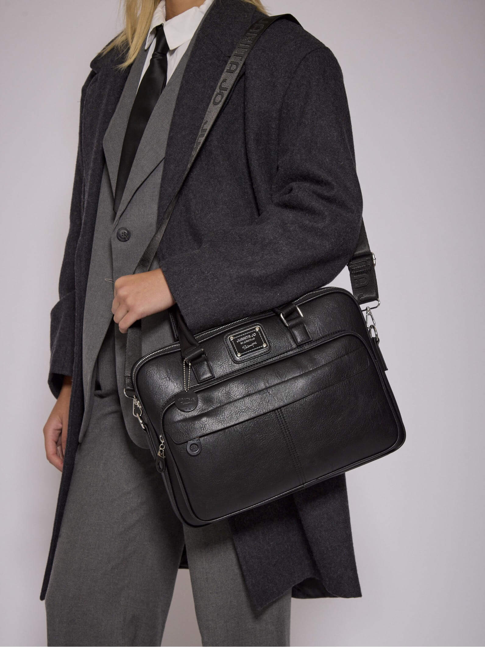 Maletín porta Notebook Negro Boss Slim