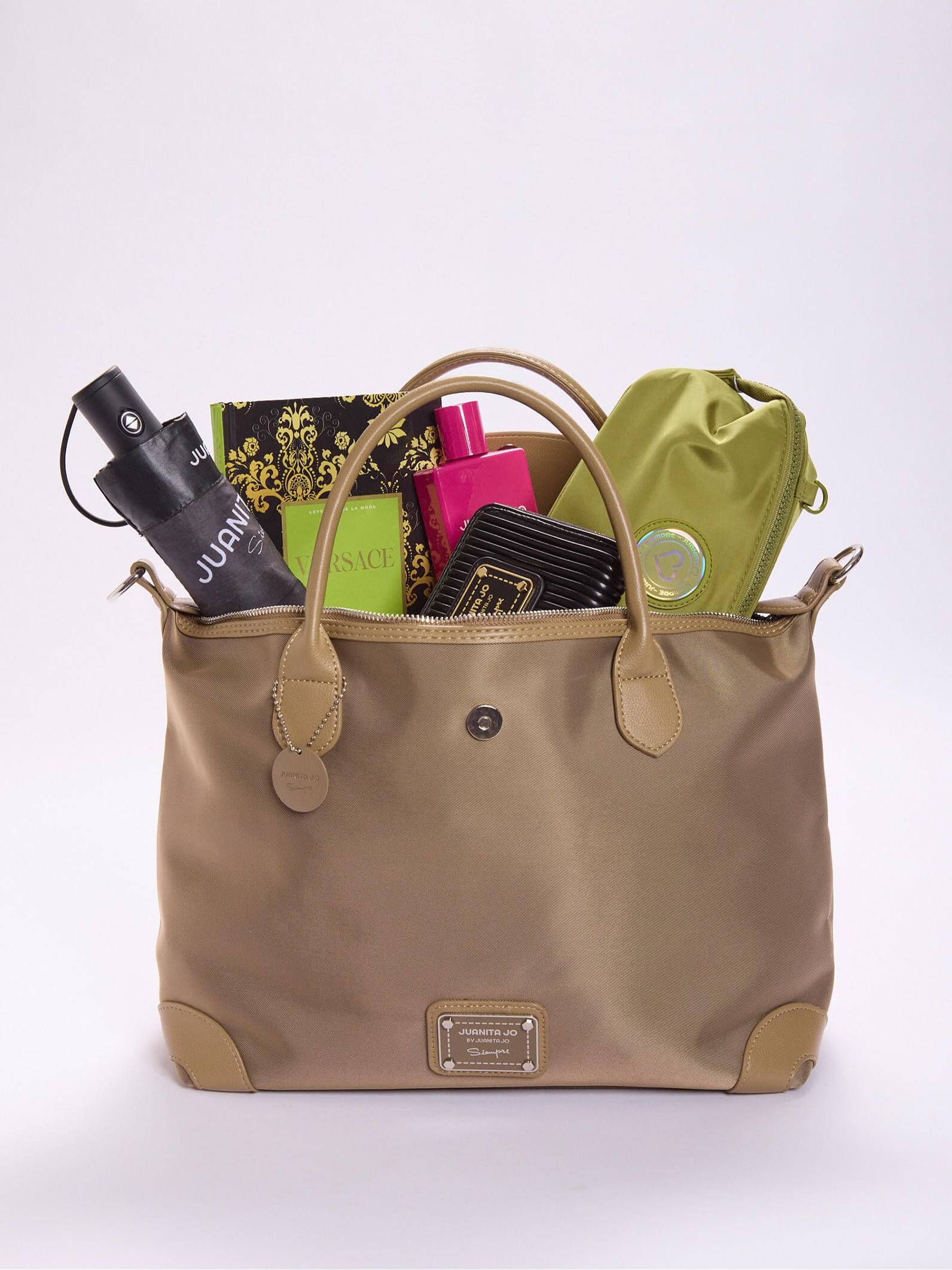 Cartera Mediana tipo Maletín Visón Mara